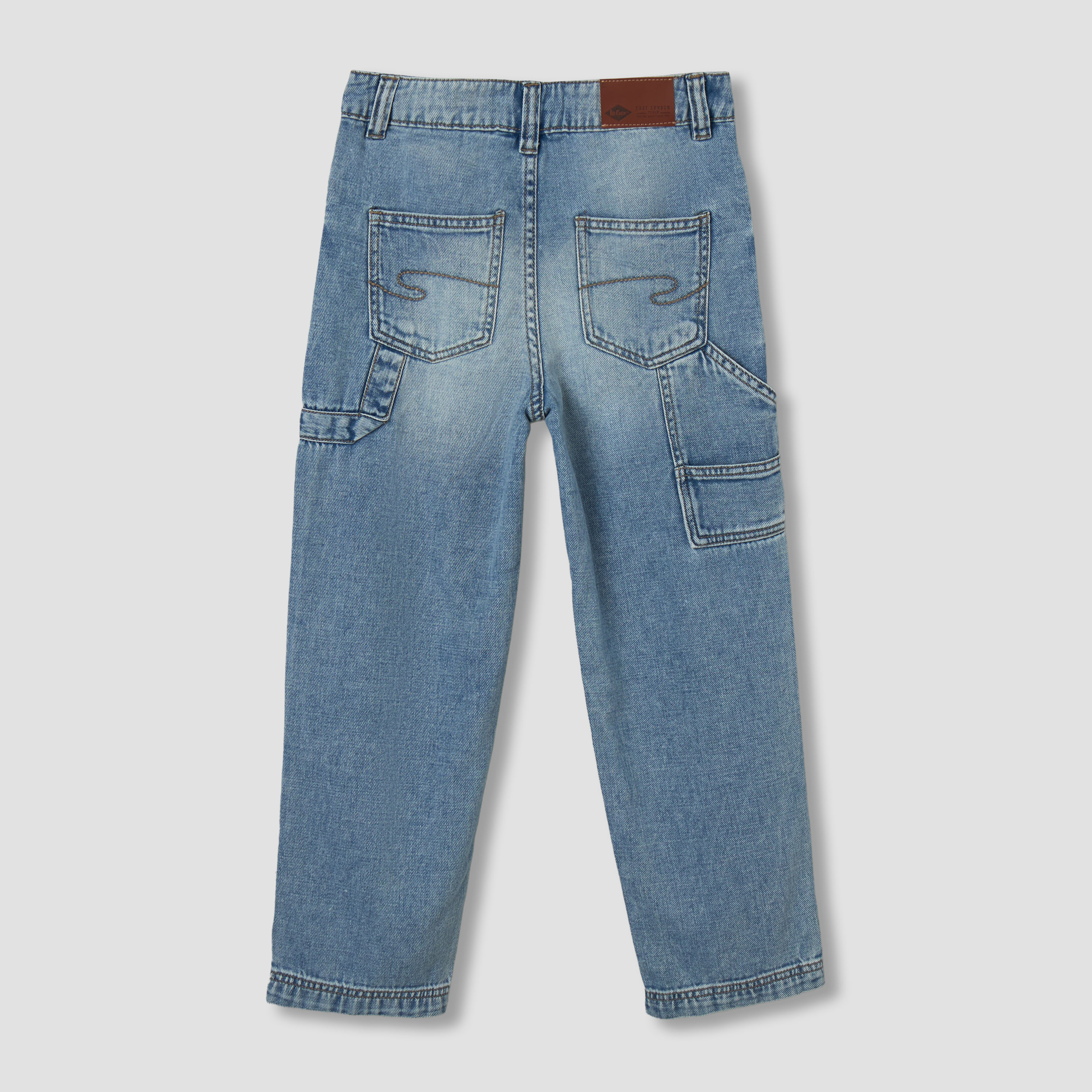 بنطلون جينز فضفاض بجيوب من لي كوبر-boys-clothing-bottoms-jeans-image-3