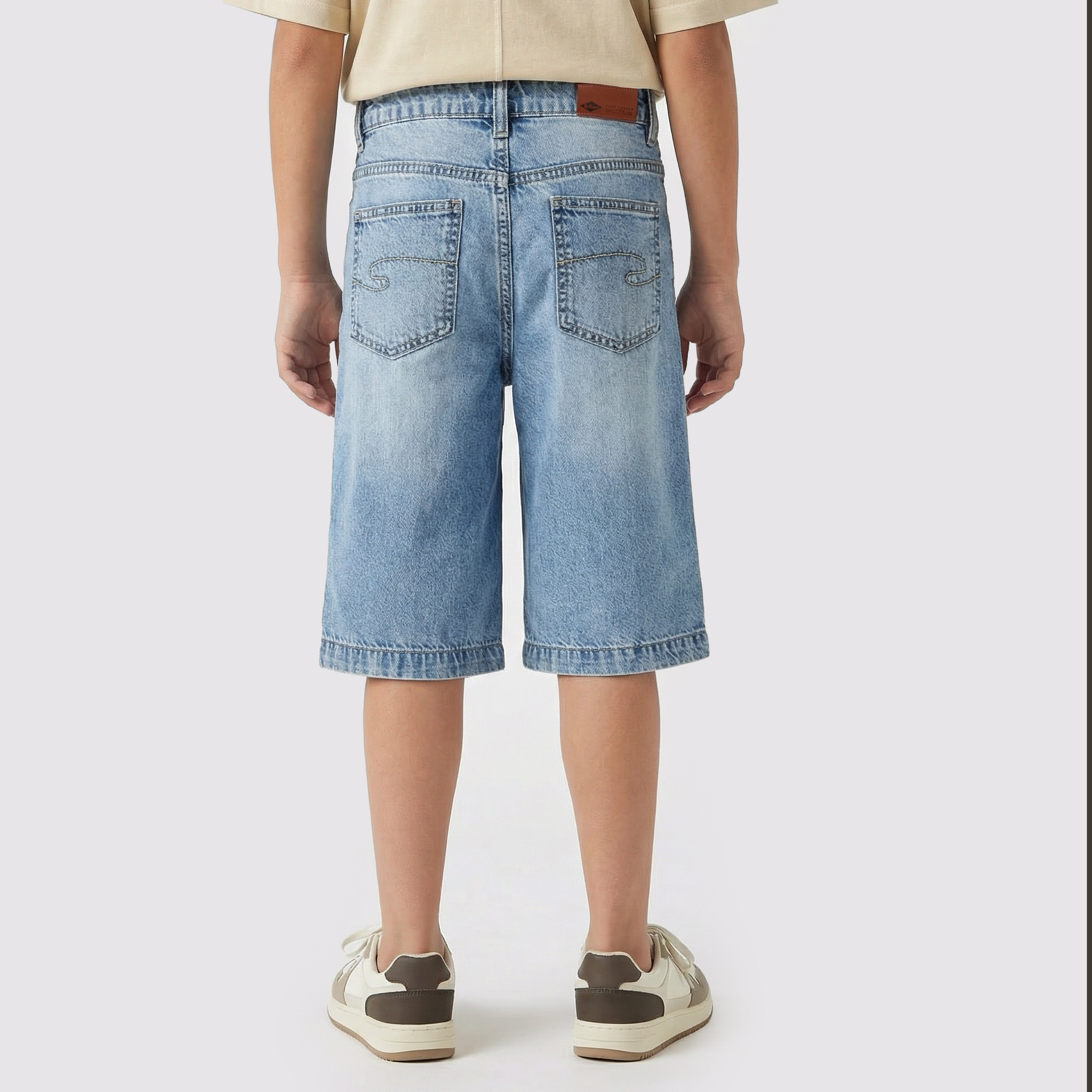 شورت بخصر بزر إغلاق وجيوب من لي كوبر-boys-clothing-bottoms-shorts-image-3