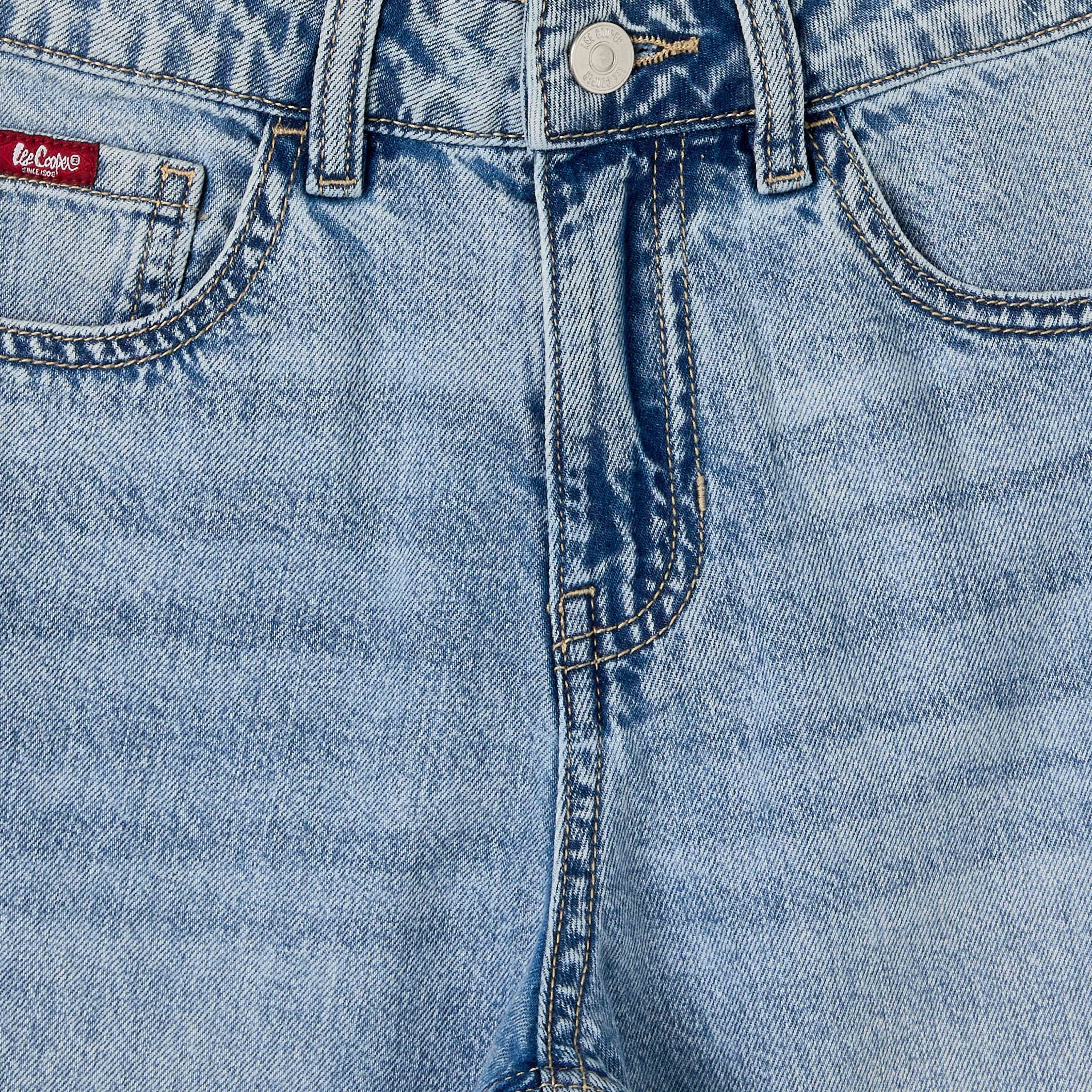 شورت بخصر بزر إغلاق وجيوب من لي كوبر-boys-clothing-bottoms-shorts-image-4