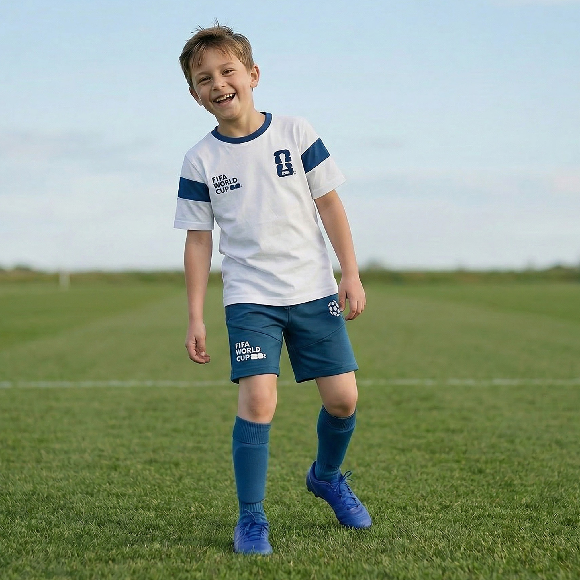 FIFA Crew Neck Short Sleeves T-shirt with World Cup Print-sports-boys-clothing-tops-image-6