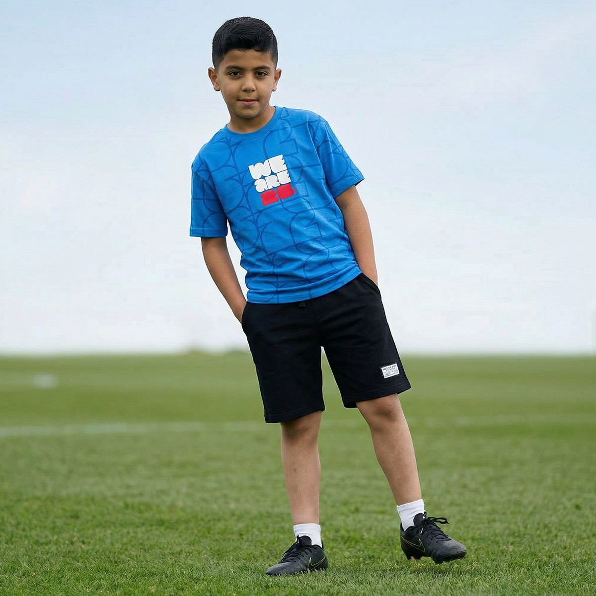 FIFA Crew Neck Short Sleeves T-shirt with Graphic Print-boys-clothing-sportswear-tops-image-5