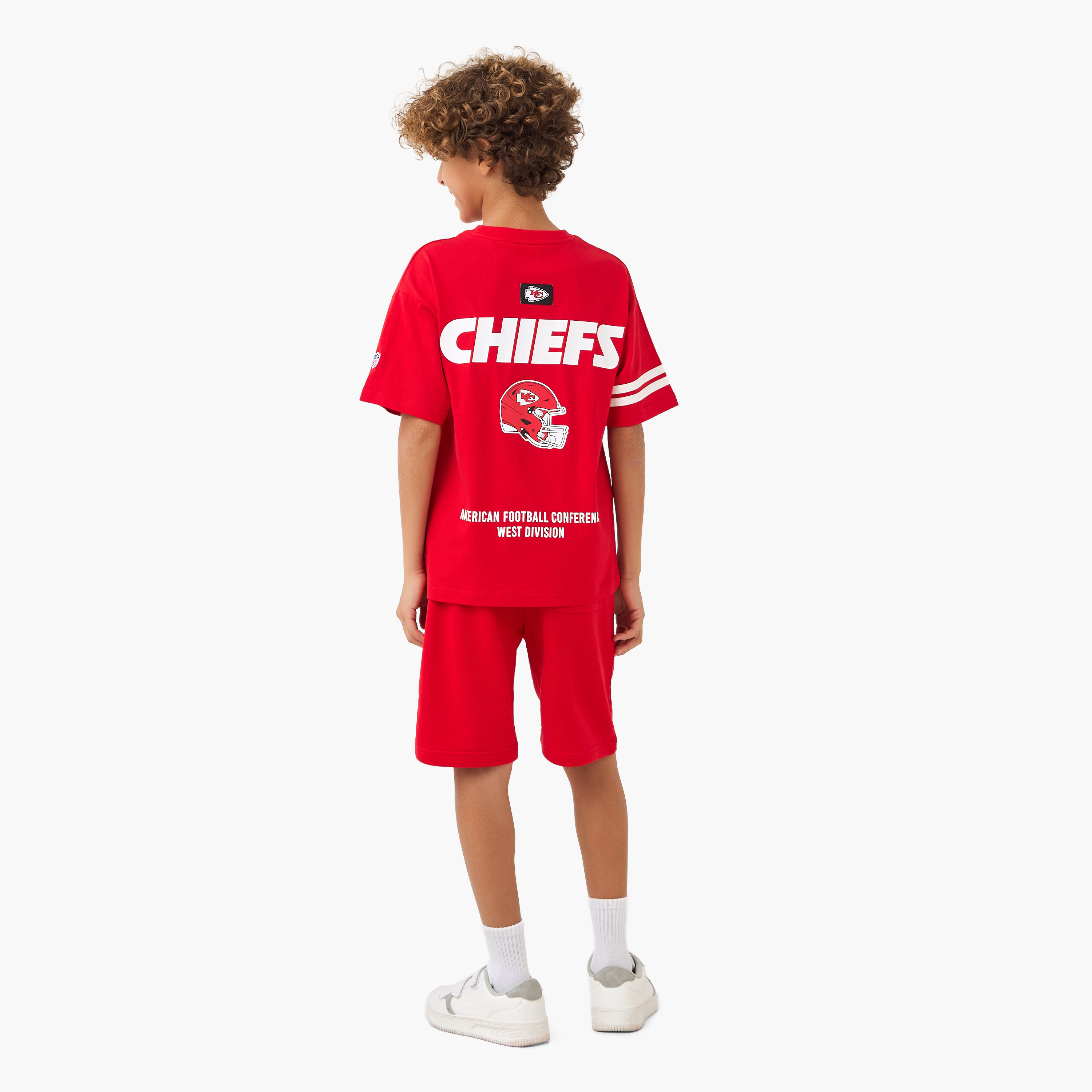 XYZ Crew Neck Short Sleeve T-shirt and Shorts Set with Drawstring Closure-sports-boys-clothing-sets-image-4