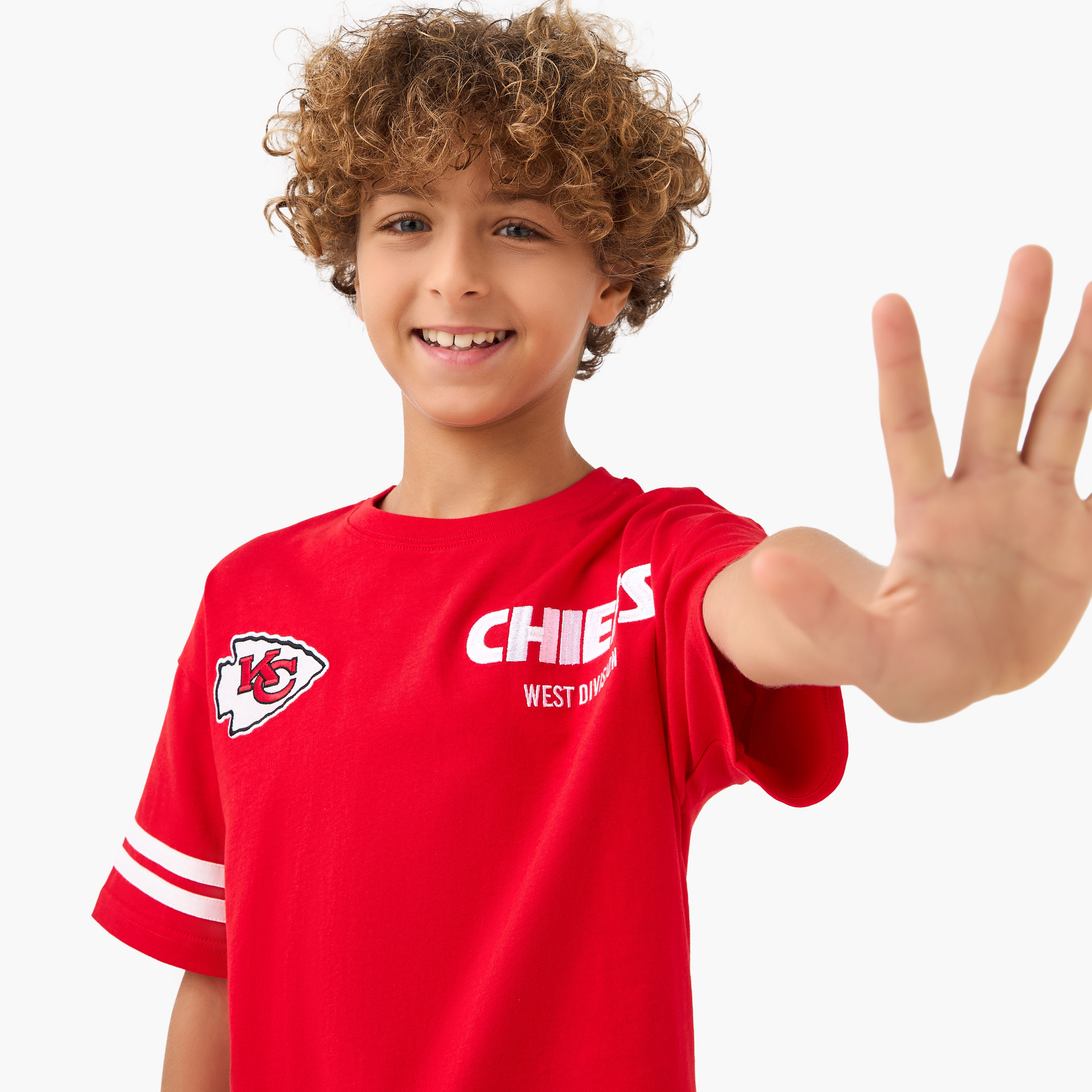 XYZ Crew Neck Short Sleeve T-shirt and Shorts Set with Drawstring Closure-sports-boys-clothing-sets-image-5
