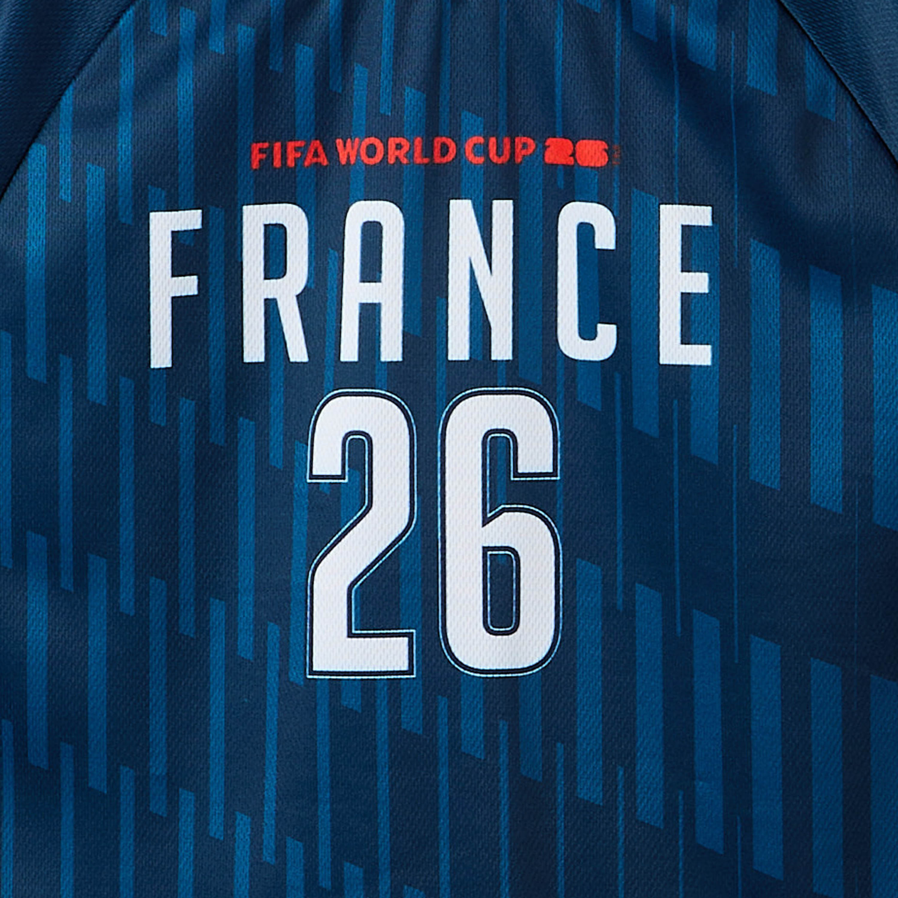 FIFA Crew Neck Short Sleeves T-shirt and Shorts Set with France Print-boys-clothing-sportswear-sets-image-5
