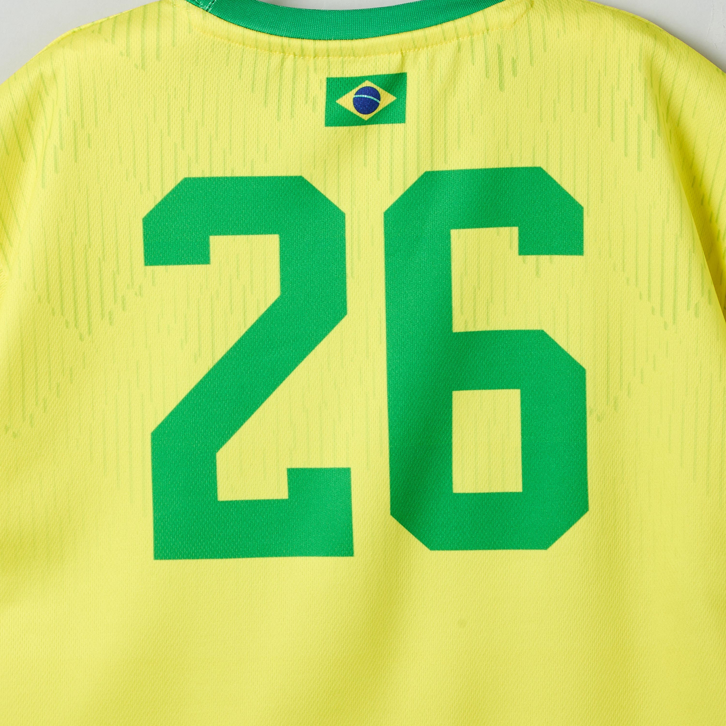 FIFA Crew Neck Short Sleeves T-shirt and Shorts Set with Brazil Print-boys-clothing-sportswear-sets-image-5