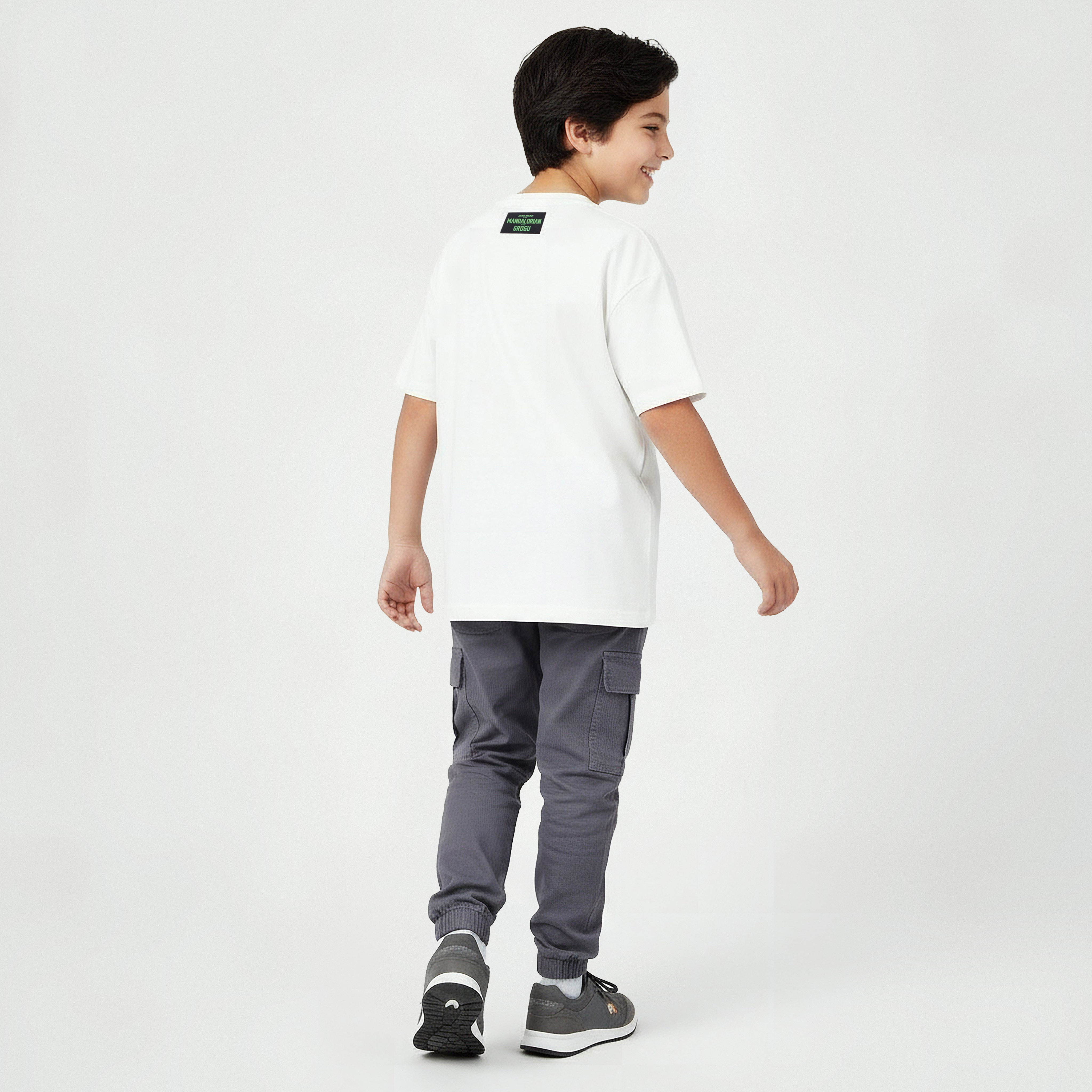 Disney Crew Neck Short Sleeves T-shirt with Star Wars Print-boys-clothing-tshirtsandpolos-image-3