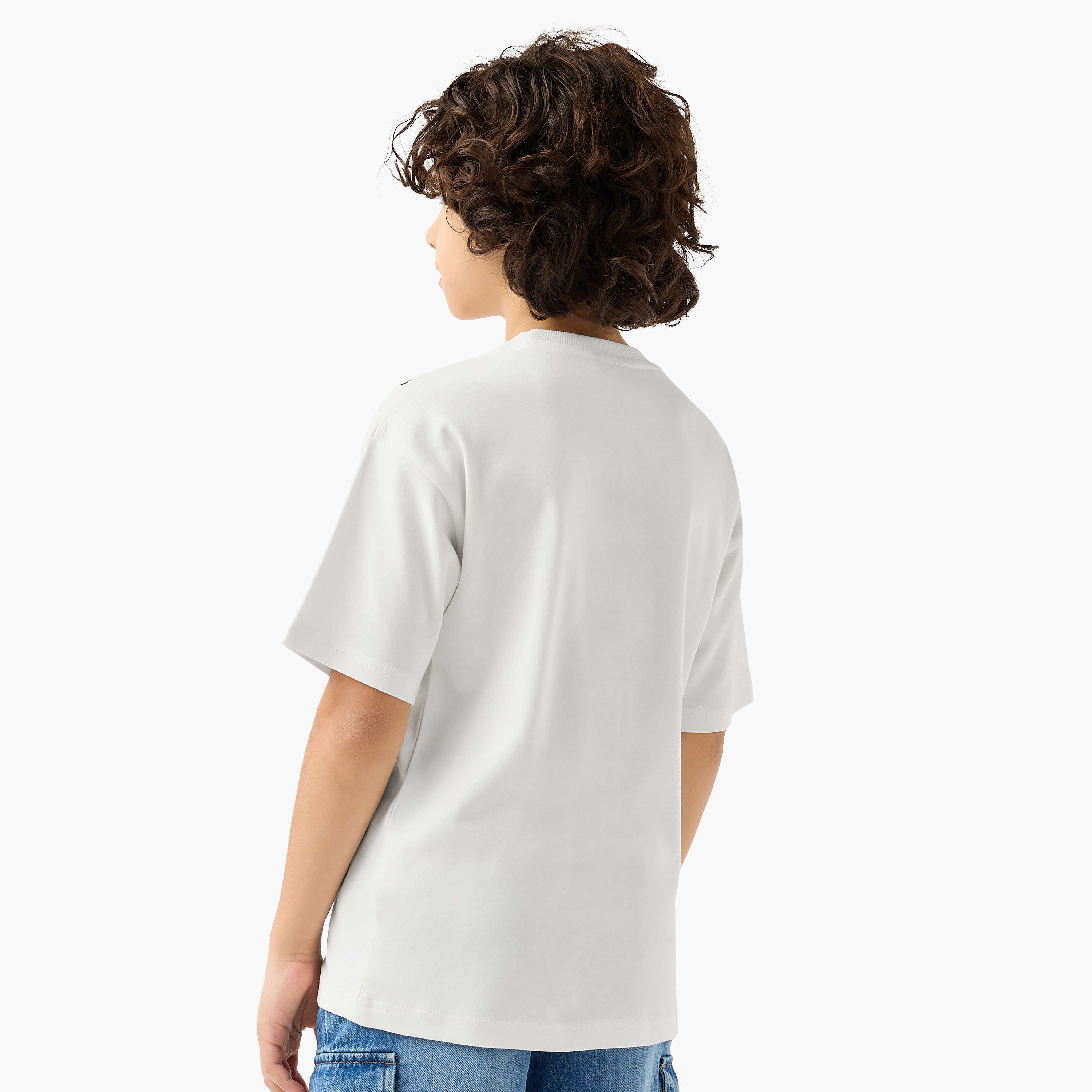 Minecraft Crew Neck Short Sleeve T-shirt with Graphic Print-boys-clothing-tshirtsandpolos-image-3