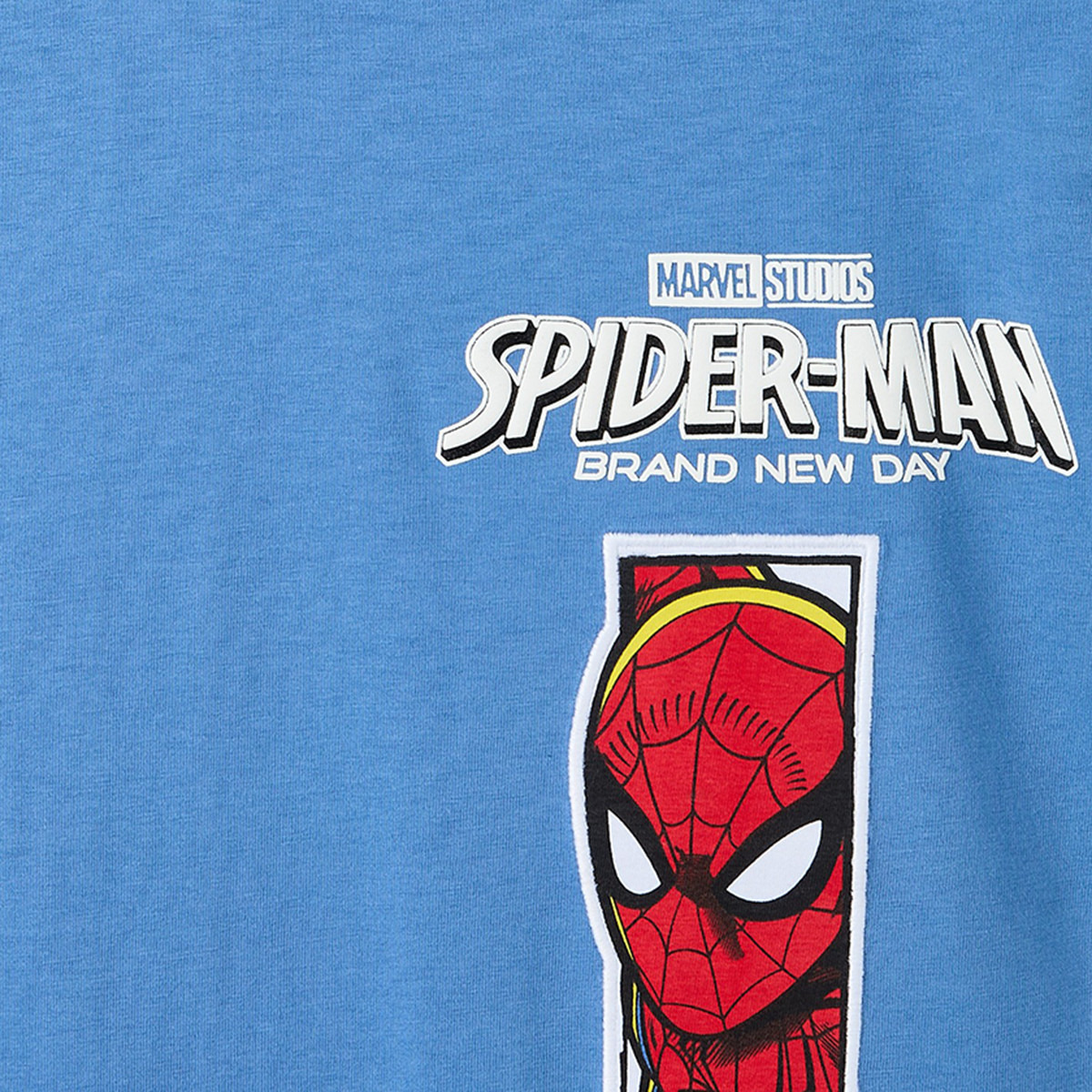 Crew Neck Short Sleeves T-shirt with Spider-Man Print-boys-clothing-tshirtsandpolos-image-4