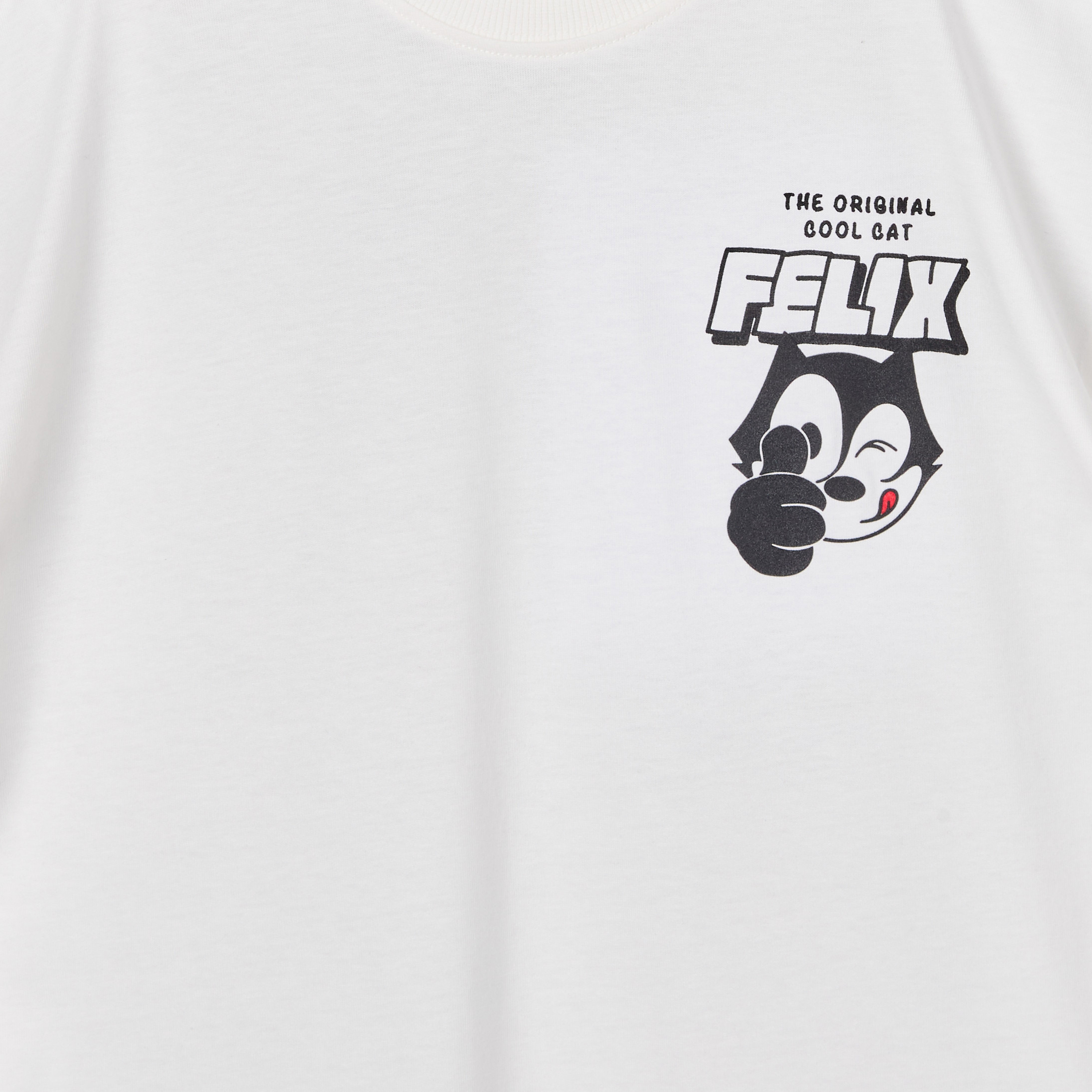 Crew Neck Short Sleeves T-shirt with Felix the Cat Print-boys-clothing-tshirtsandpolos-image-4