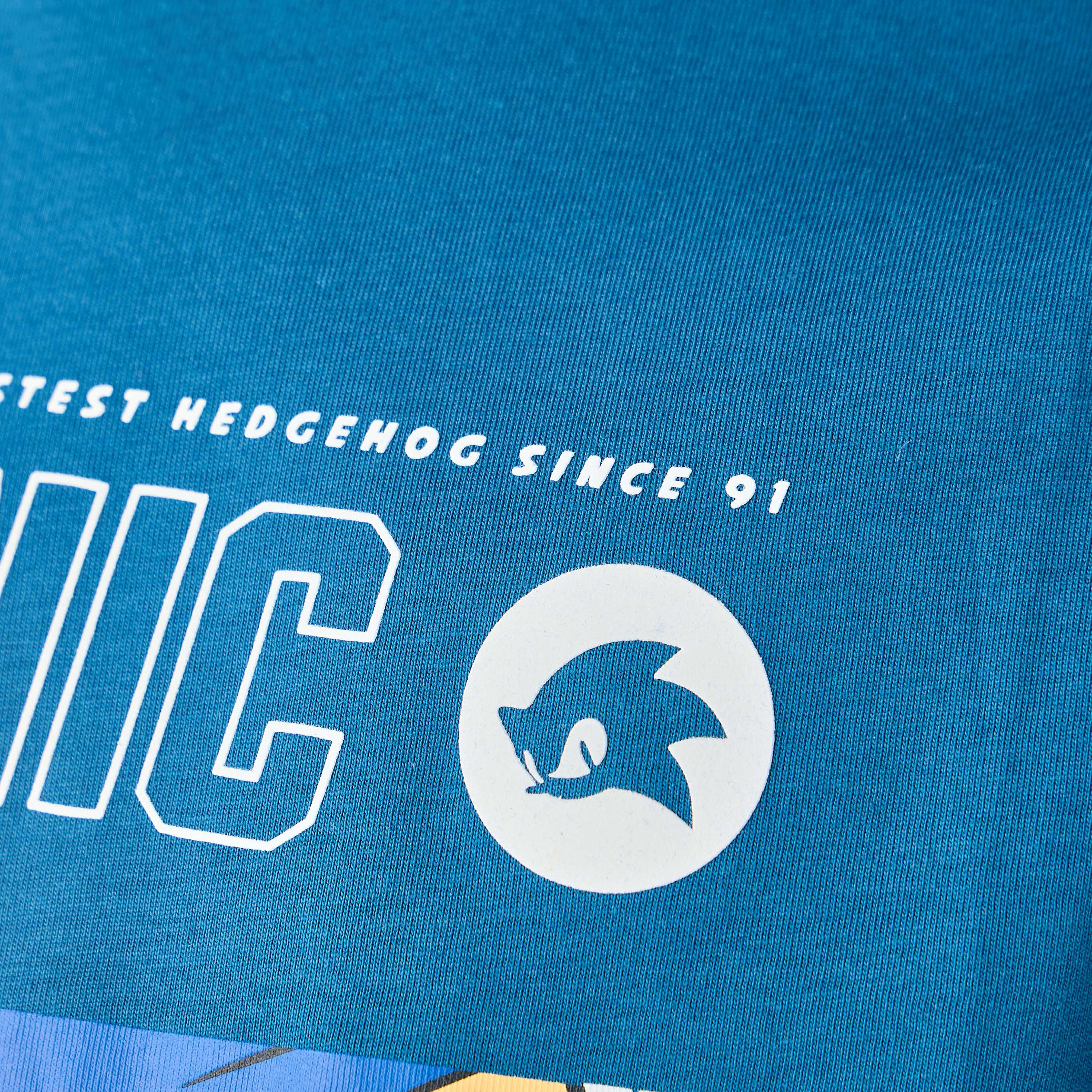 Juniors Crew Neck Short Sleeves T-shirt with Sonic Print-boys-clothing-tshirtsandpolos-image-5