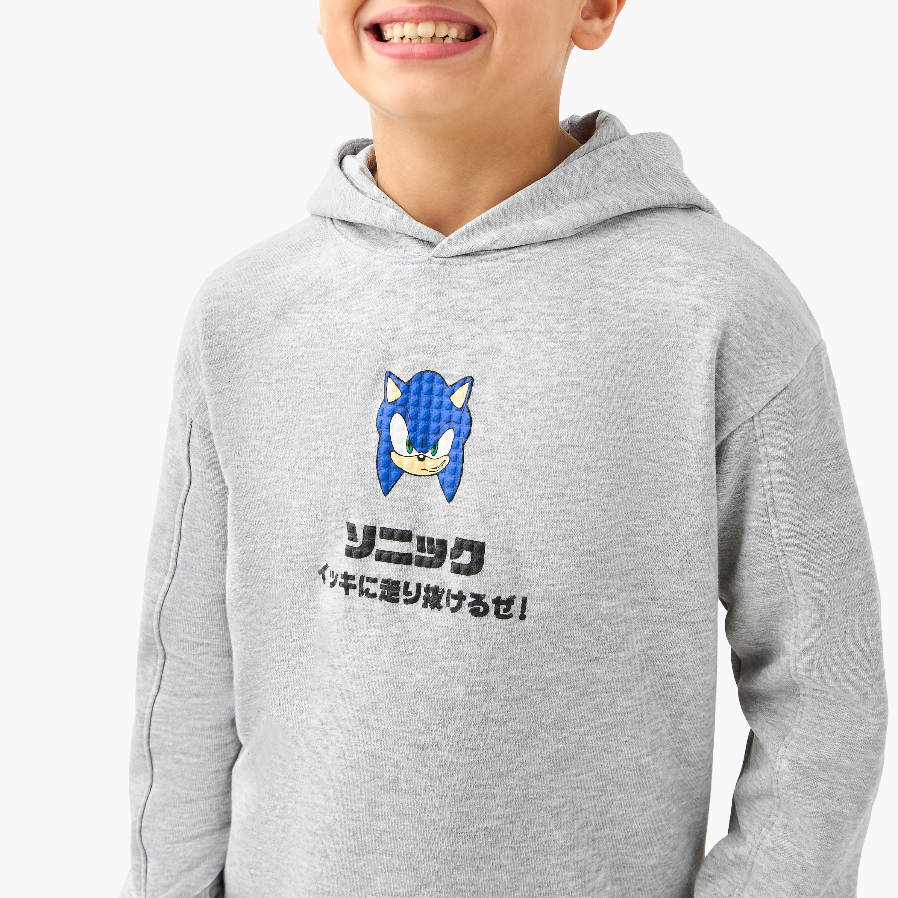 Hooded Neck Long Sleeve Sweatshirt and Joggers Set with Pockets-boys-clothing-setsandcoords-image-5