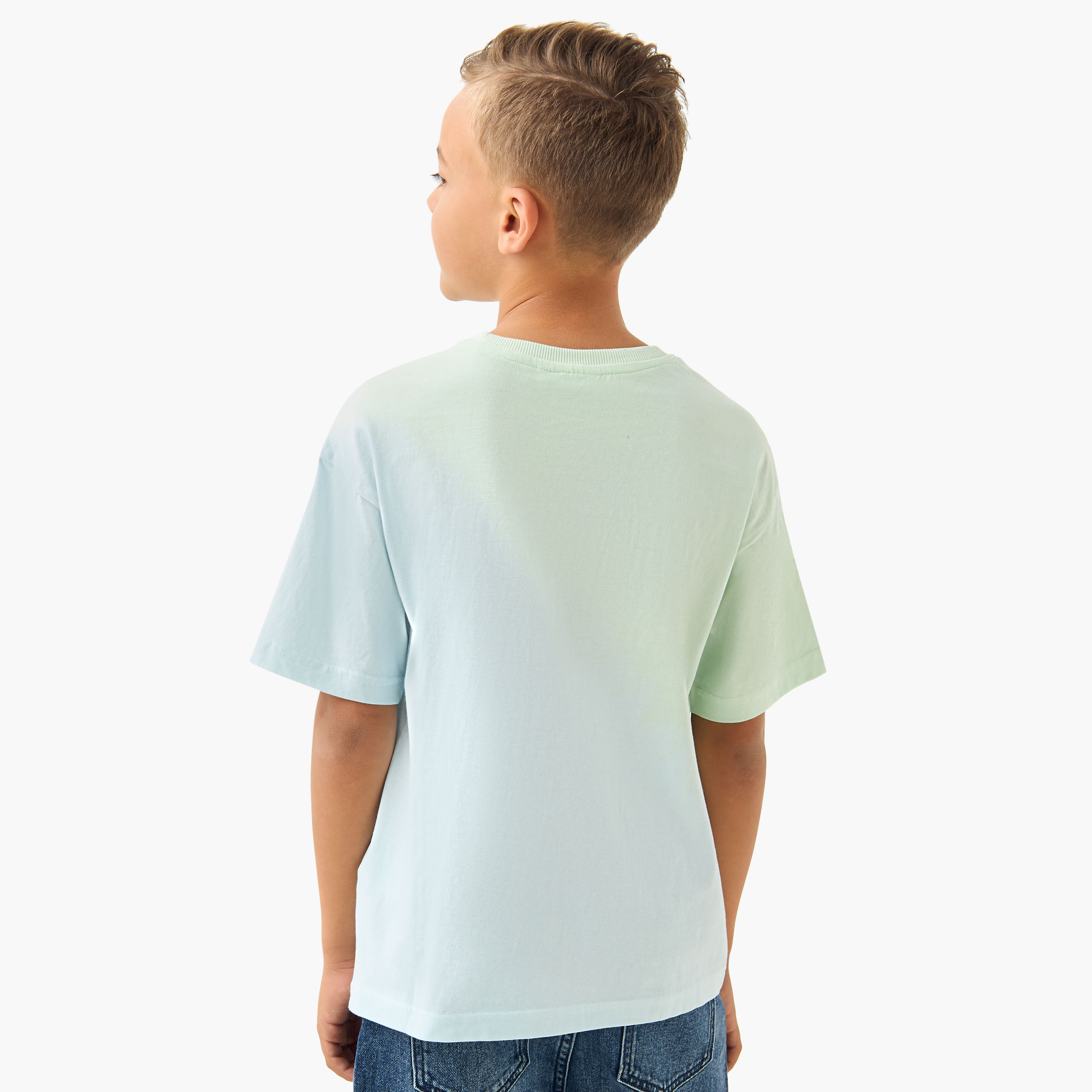 Crew Neck Short Sleeve T-shirt with Bugs Bunny Print-boys-clothing-tshirtsandpolos-image-3