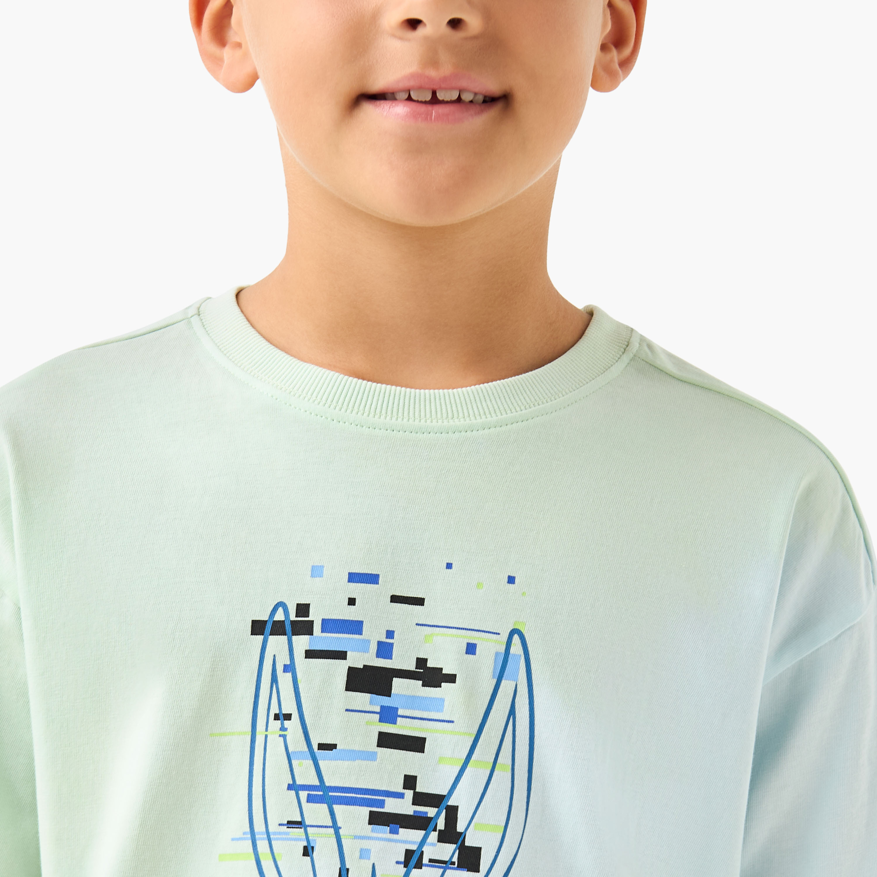 Crew Neck Short Sleeve T-shirt with Bugs Bunny Print-boys-clothing-tshirtsandpolos-image-4
