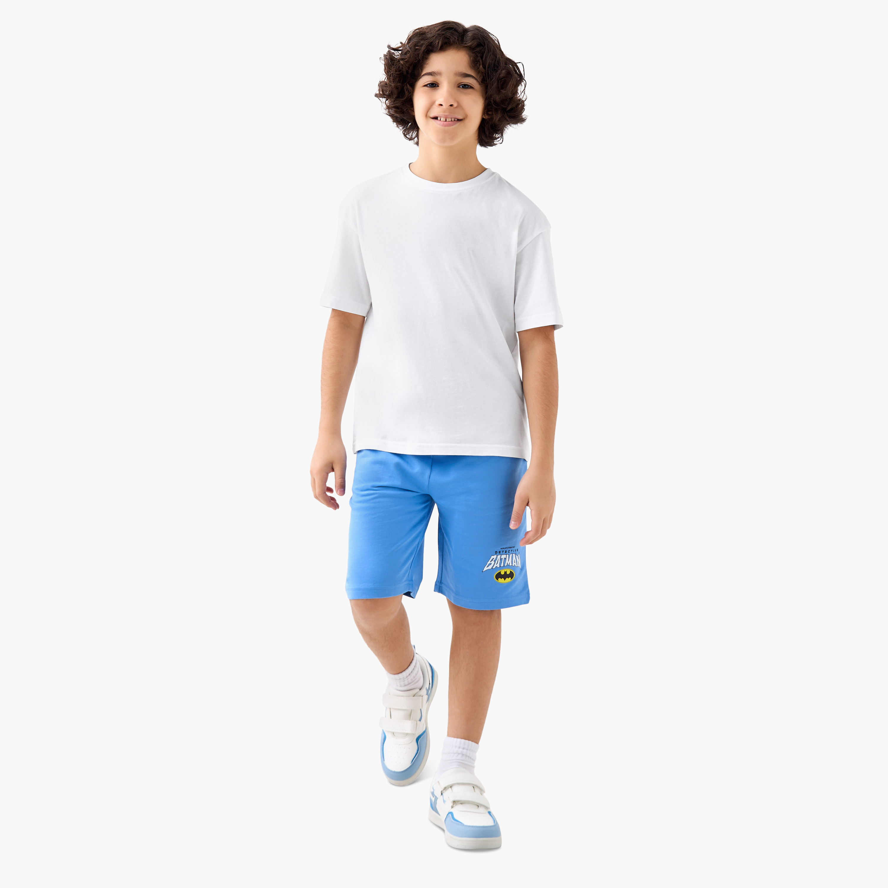 شورت برباط خصر وطبعات باتمان-boys-clothing-bottoms-shorts-image-4