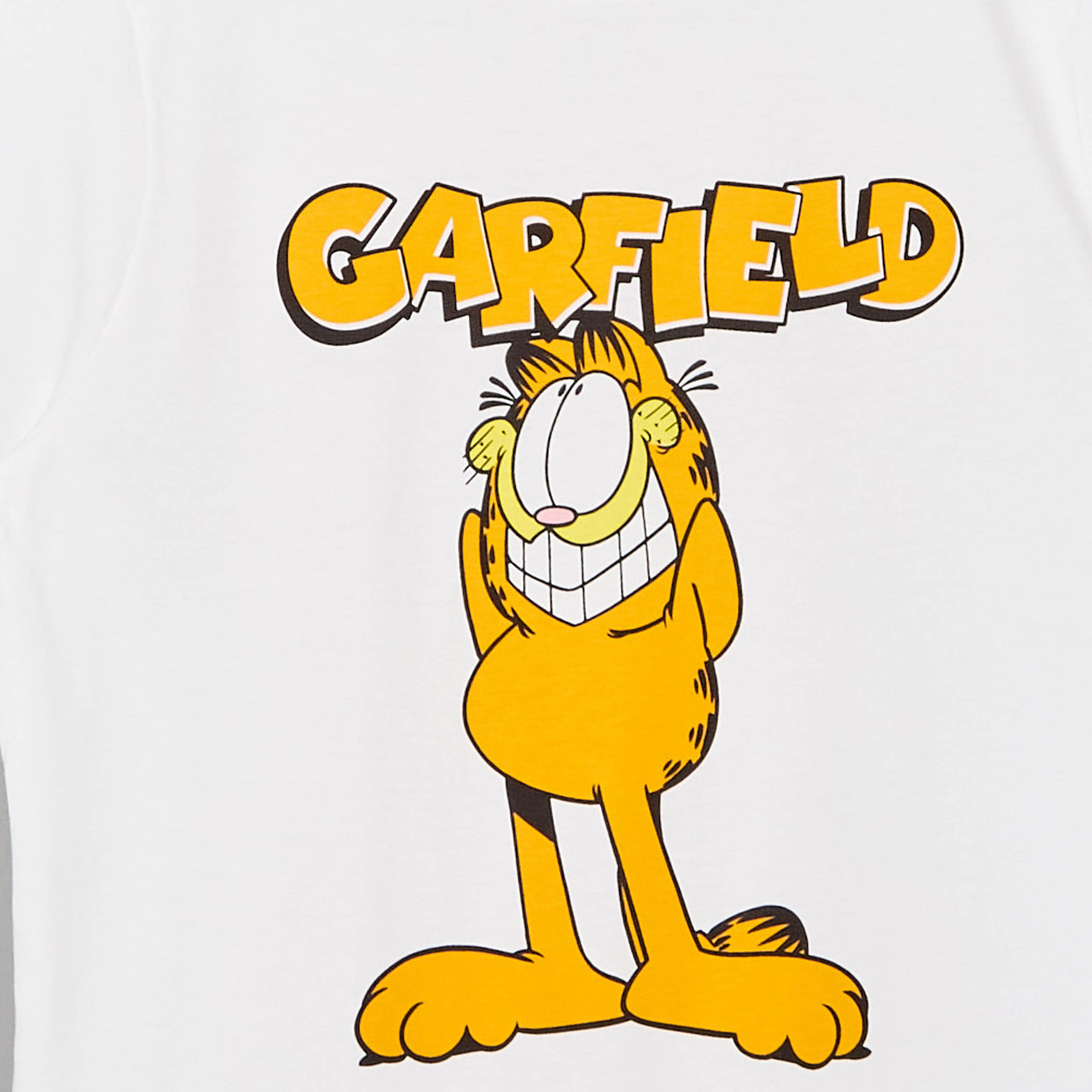 Crew Neck Short Sleeves T-shirt with Garfield Print-boys-clothing-tshirtsandpolos-image-4