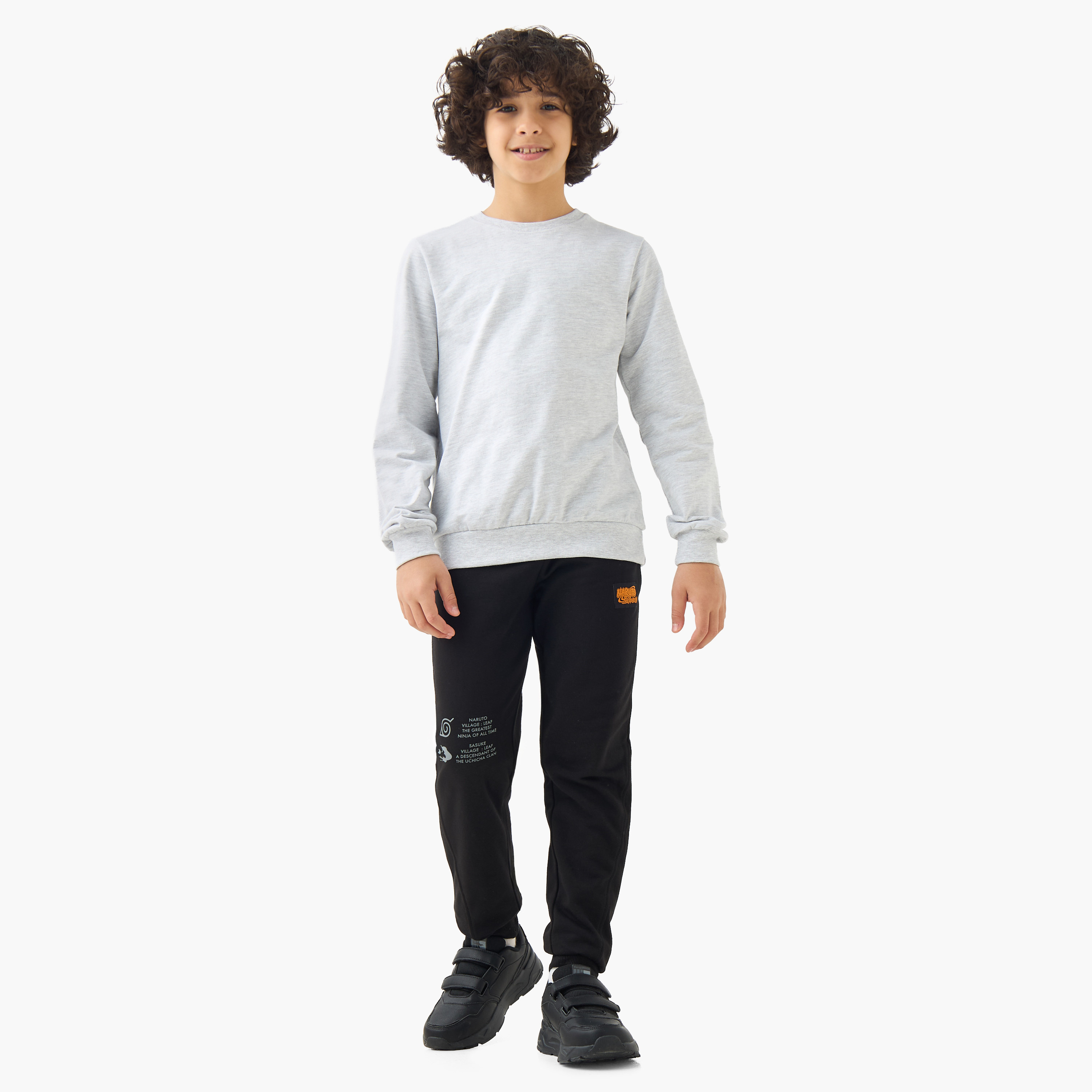 TV Tokyo Boys Joggers with Pockets - Cotton - Drawstring Waist-boys-clothing-bottoms-joggersandtrackpants-image-2