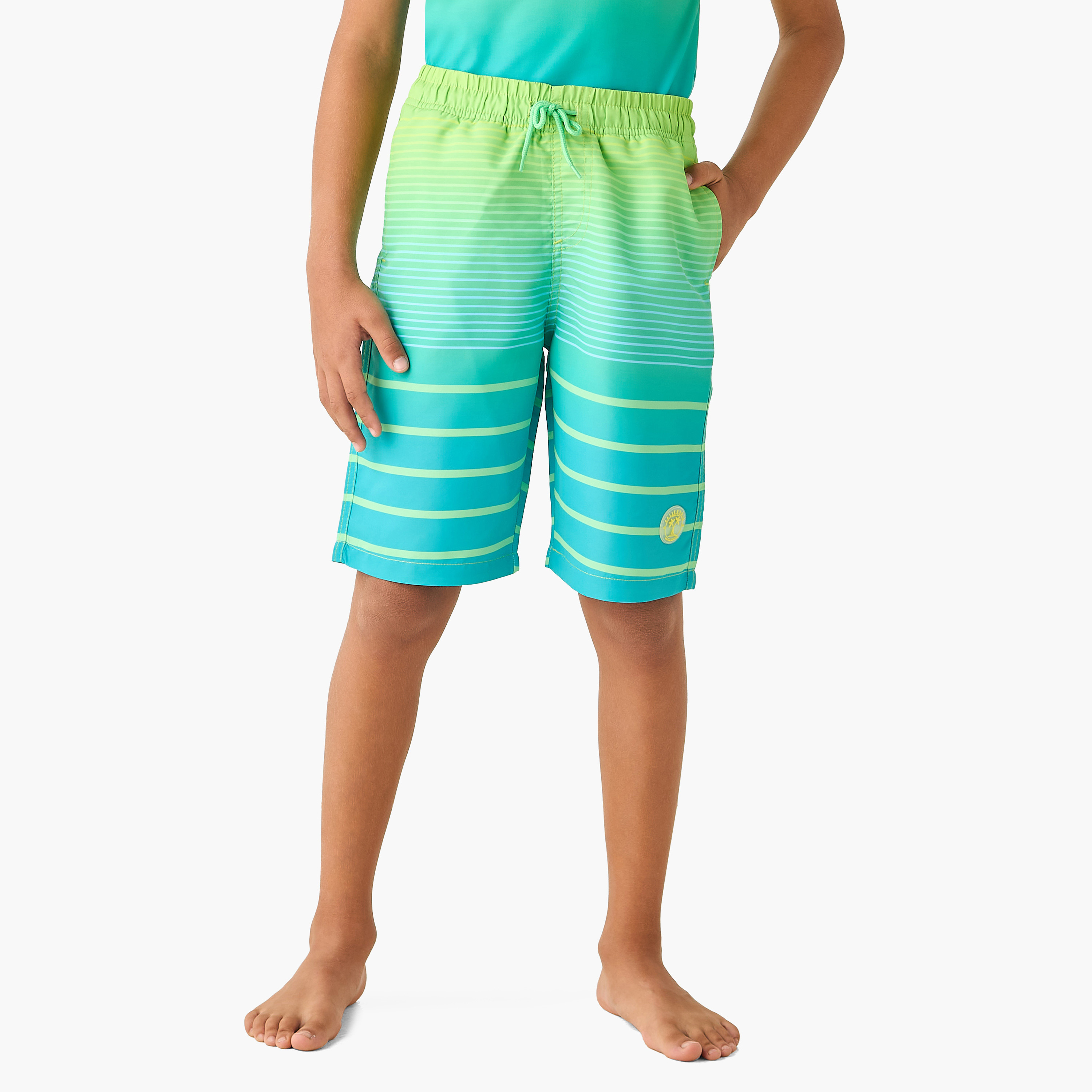 Juniors Boys California Print Rash Guard Set-boys-clothing-swimwear-image-3
