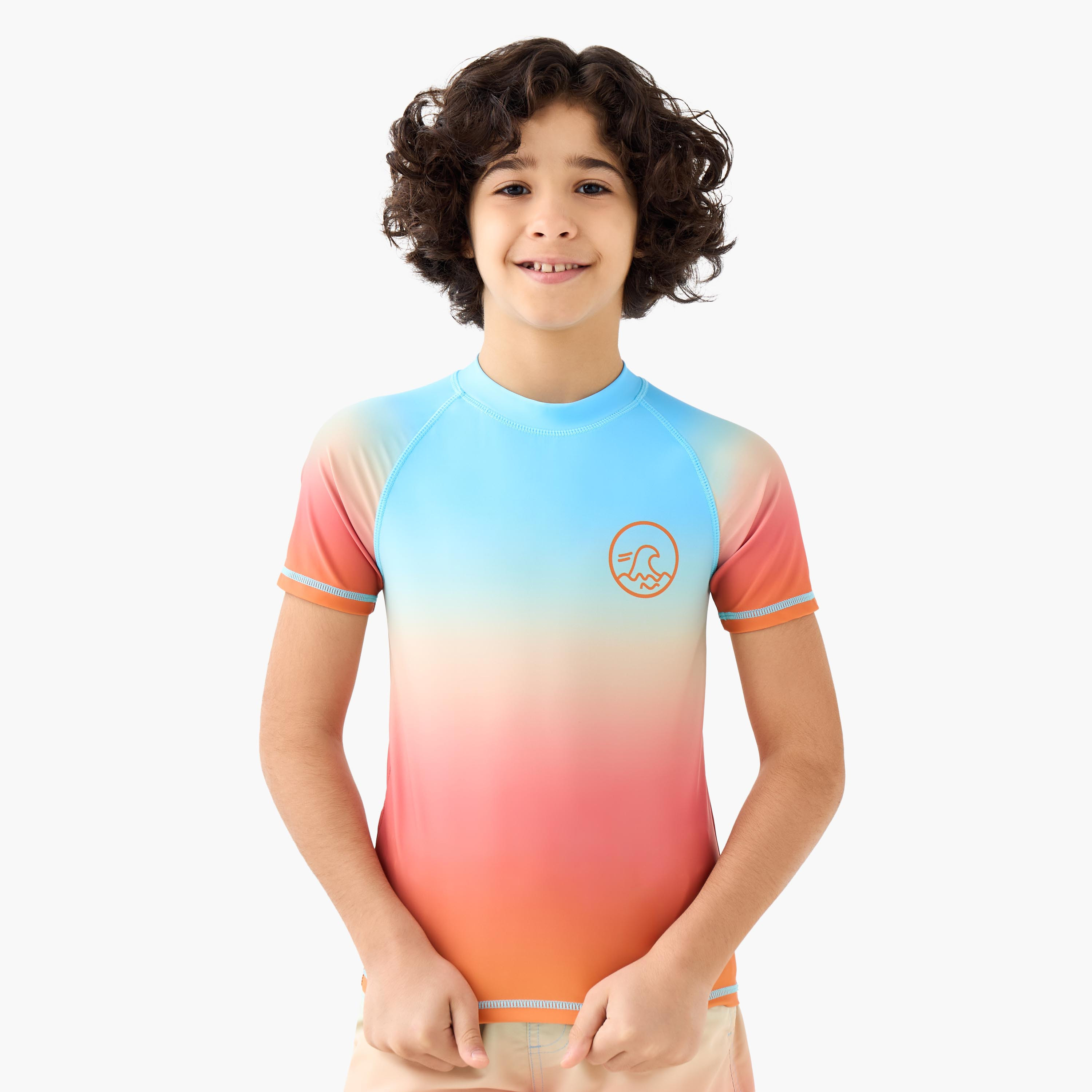 Juniors Boys Tropical Print Rash Guard Set-boys-clothing-swimwear-image-3