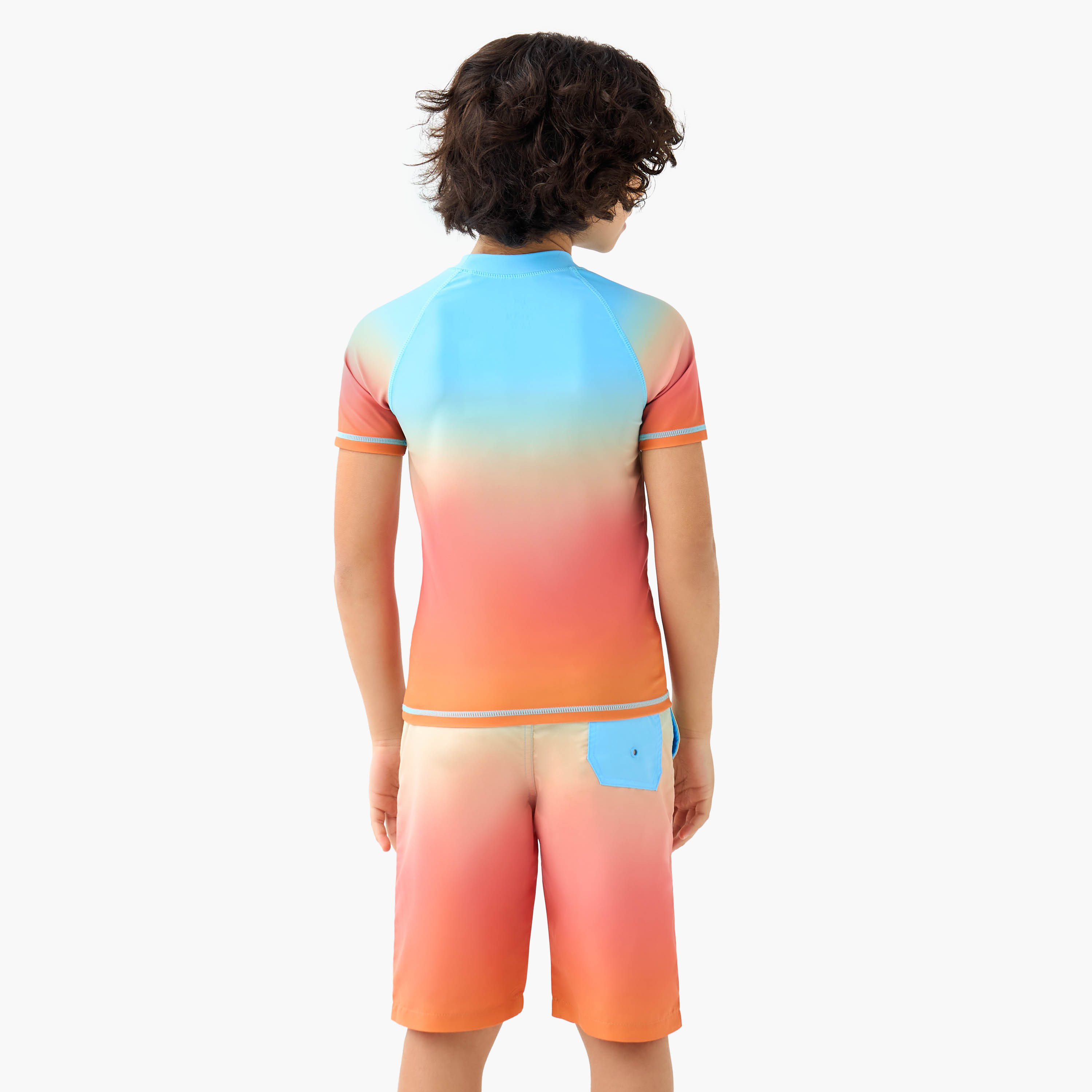 Juniors Boys Tropical Print Rash Guard Set-boys-clothing-swimwear-image-4