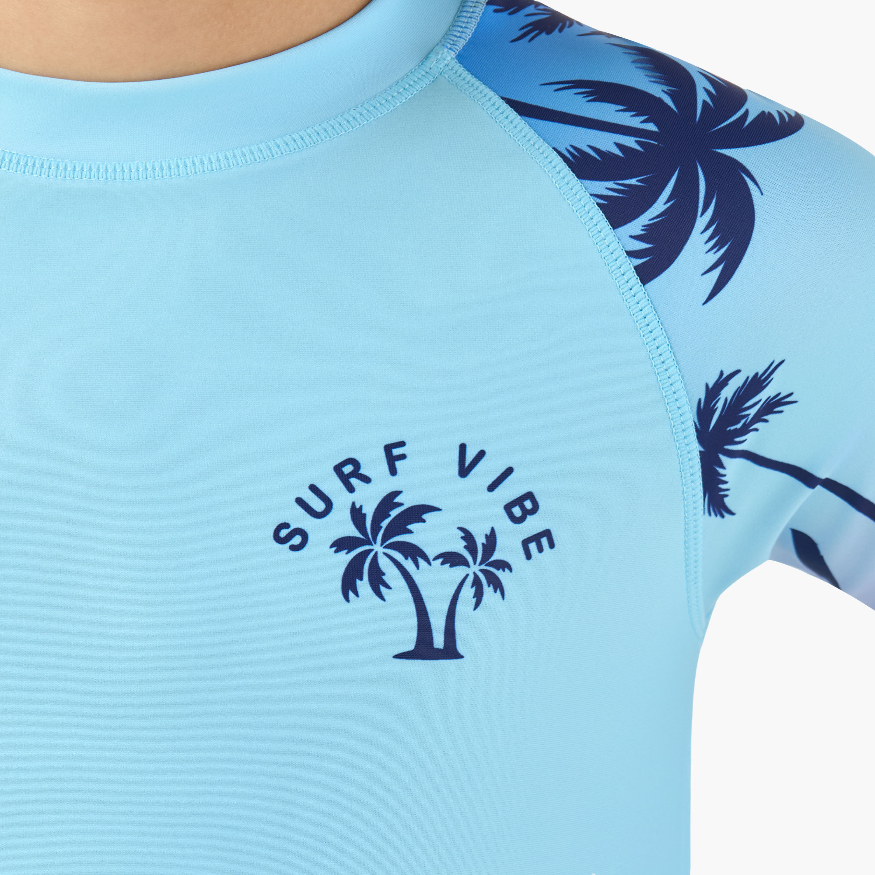 Juniors Boys Palm Print Rash Guard Set-boys-clothing-swimwear-image-7