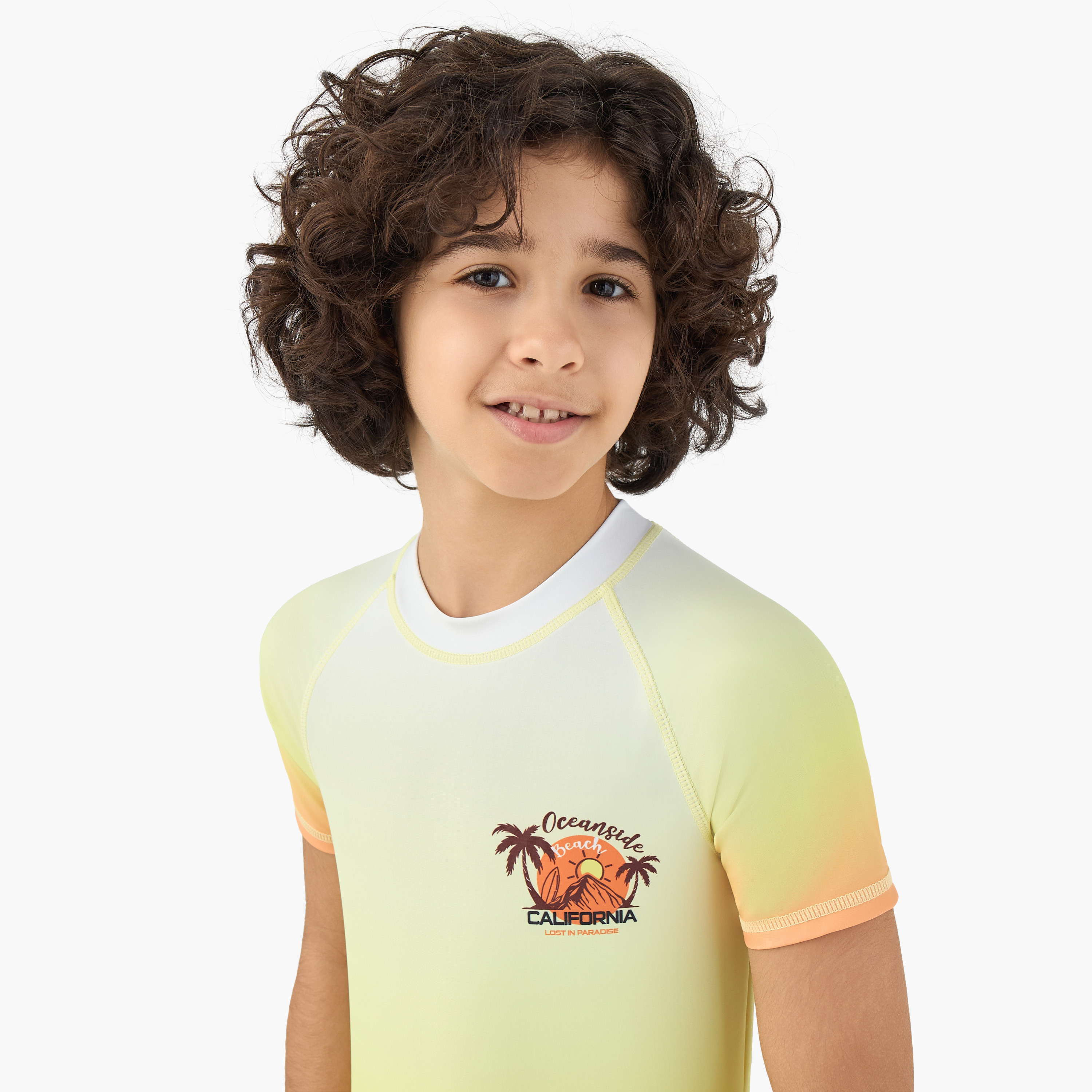 Juniors Boys Tropical Print Rash Guard Set-boys-clothing-swimwear-image-5