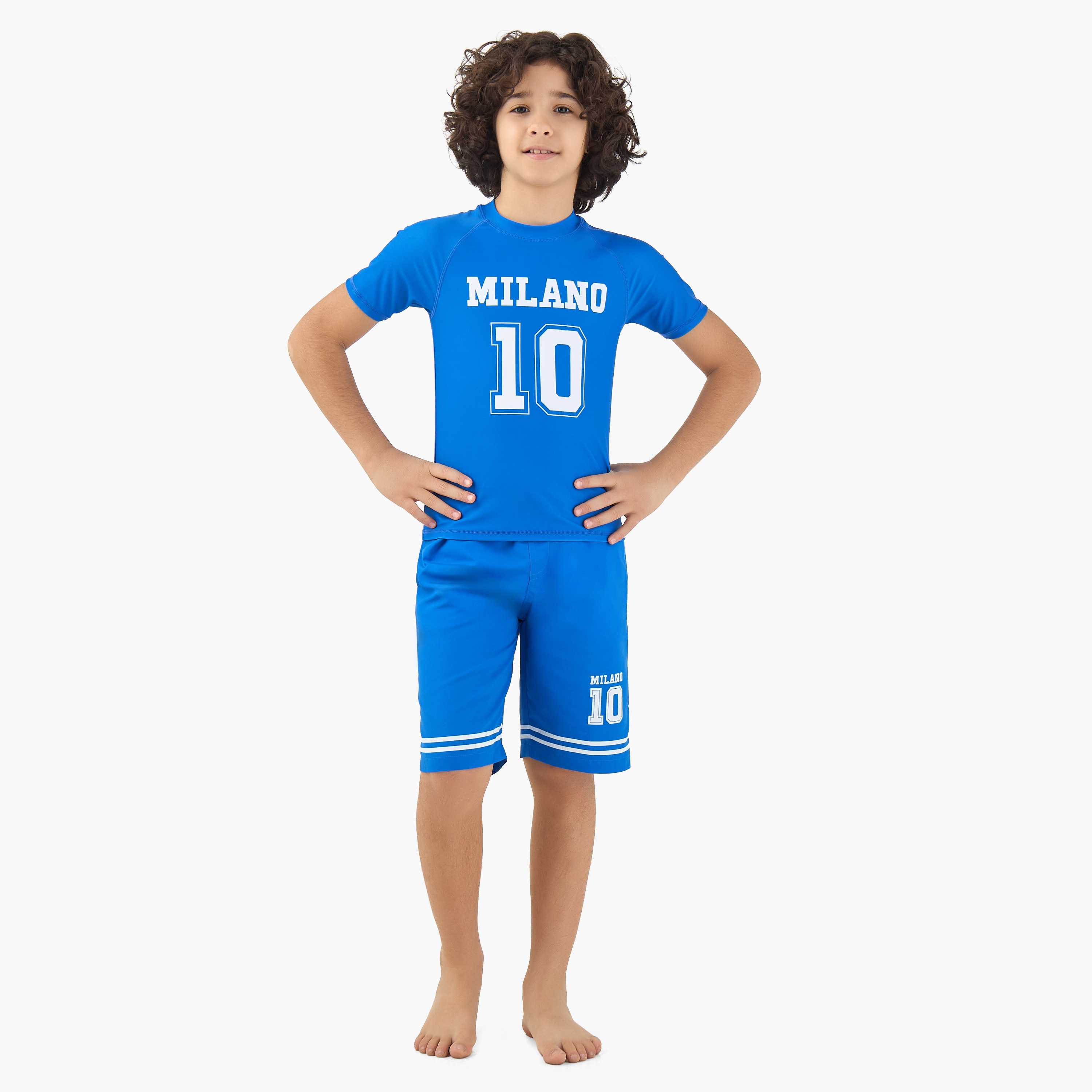 Juniors Boys Milano Print Rash Guard Set-boys-clothing-swimwear-image-1