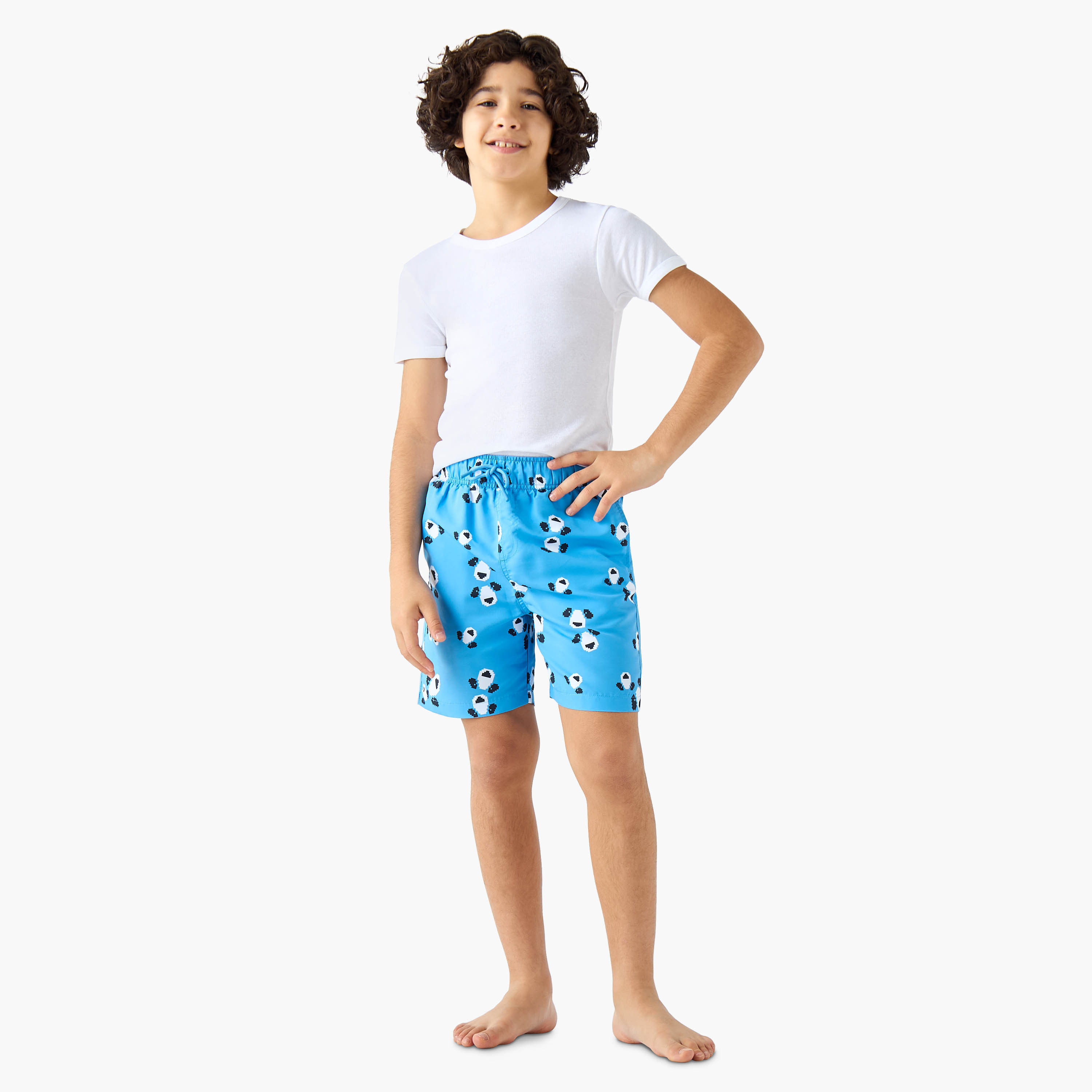 شورت سباحة بطبعات باندا للأولاد من جونيورز-boys-clothing-swimwear-image-4