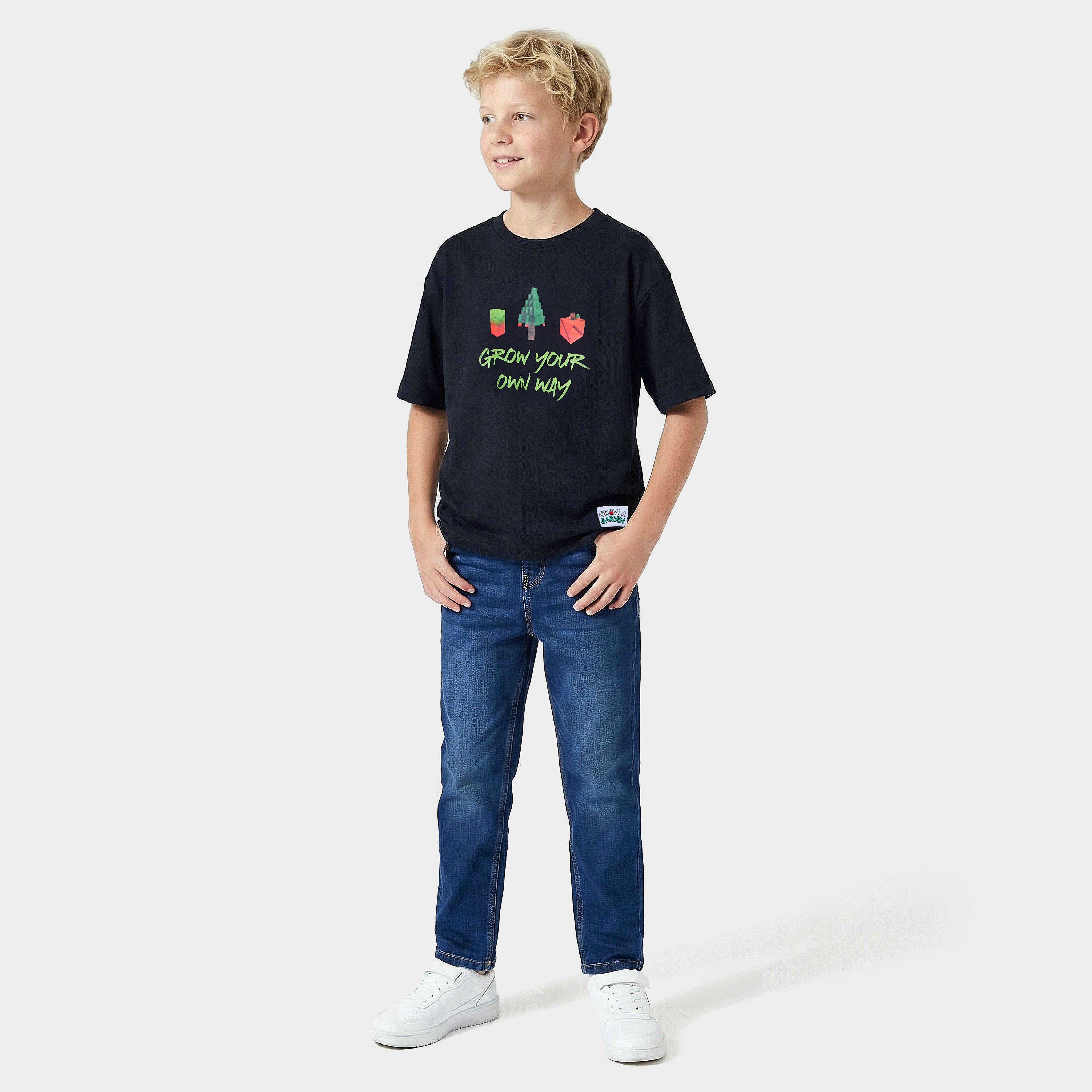 Lucasfilm Crew Neck Short Sleeves T-shirt with Slogan Print-boys-clothing-tshirtsandpolos-image-2