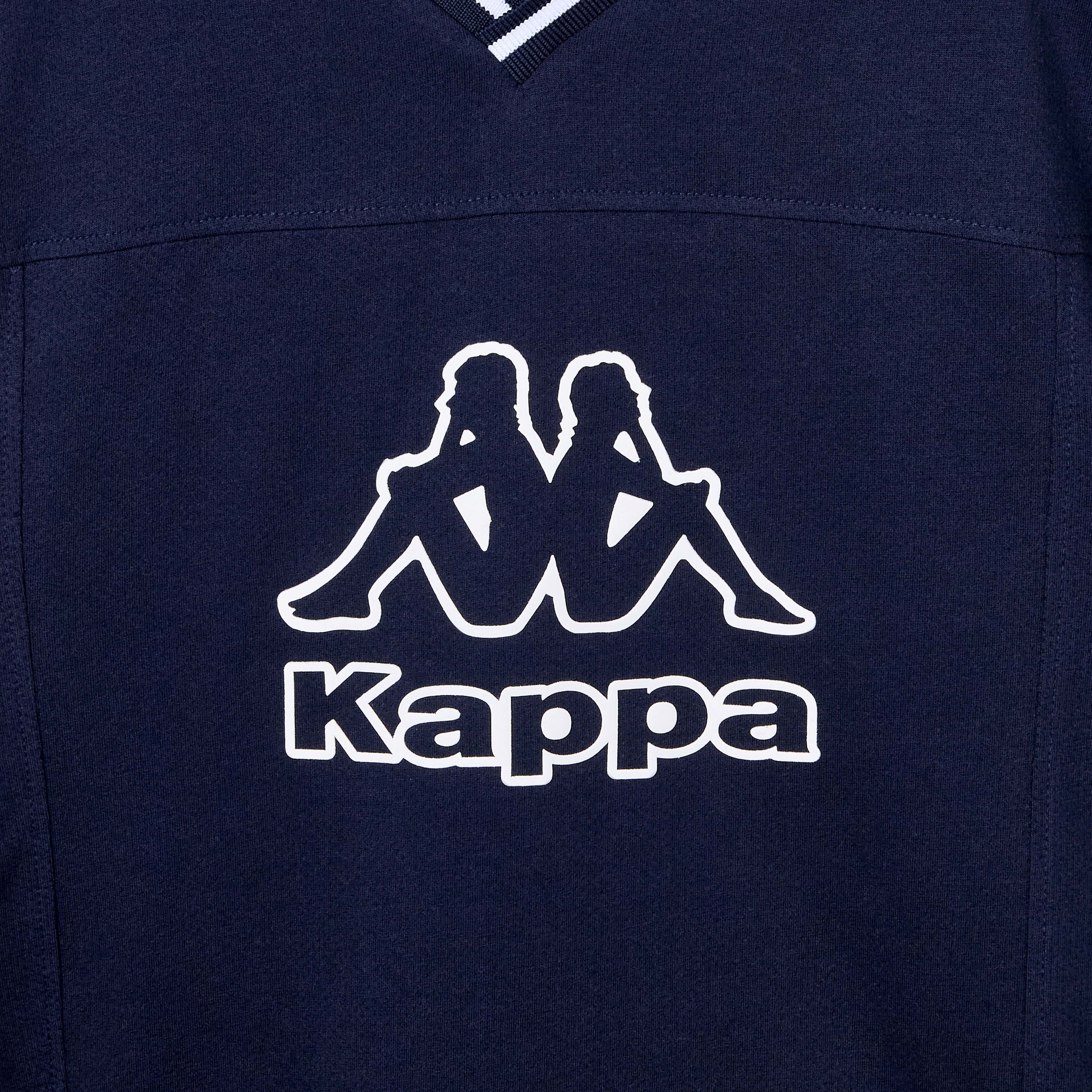 Kappa V-neck Short Sleeve T-shirt with Logo Print-boys-clothing-tshirtsandpolos-image-4