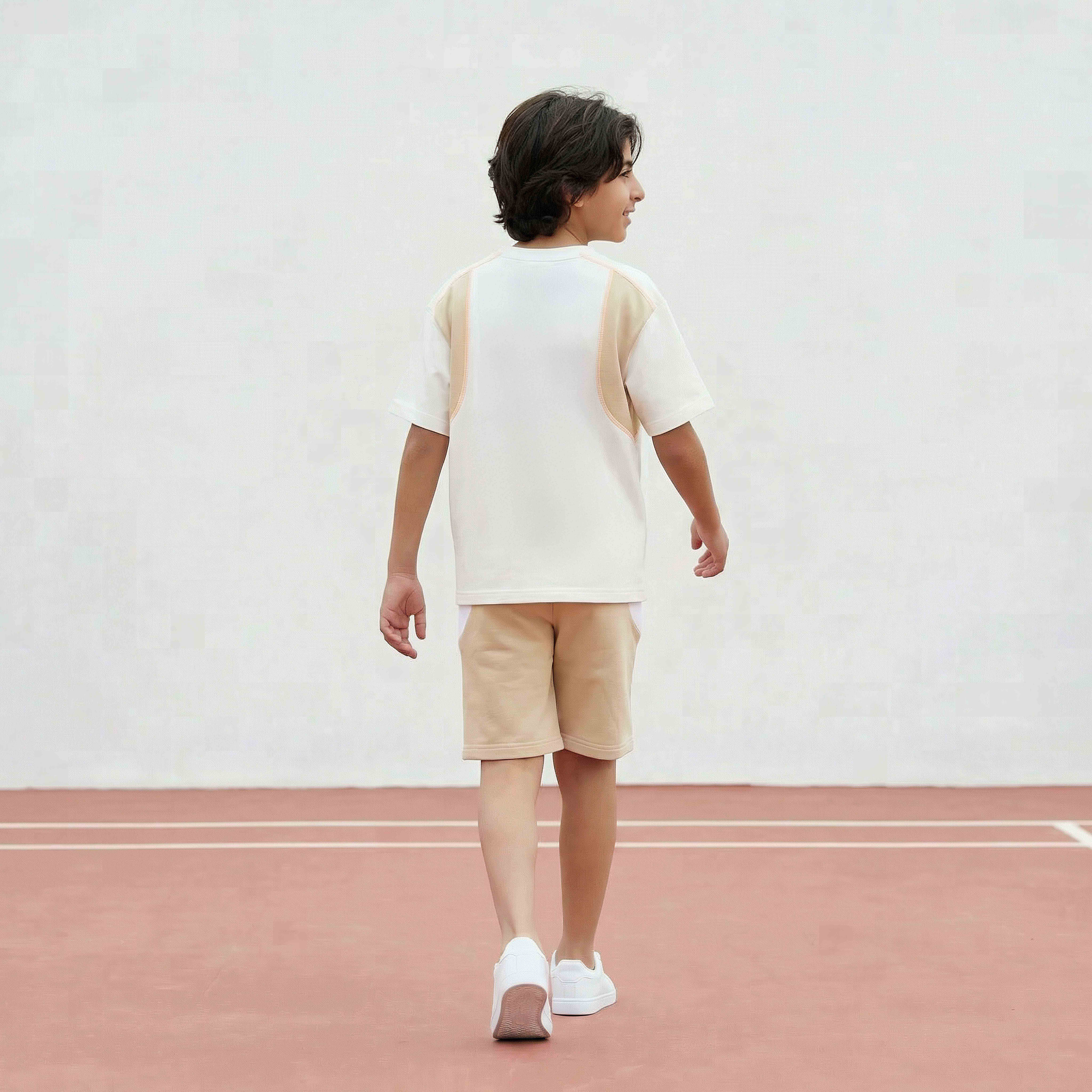 Kappa Crew Neck Short Sleeves T-shirt with Logo Print-boys-clothing-tshirtsandpolos-image-3