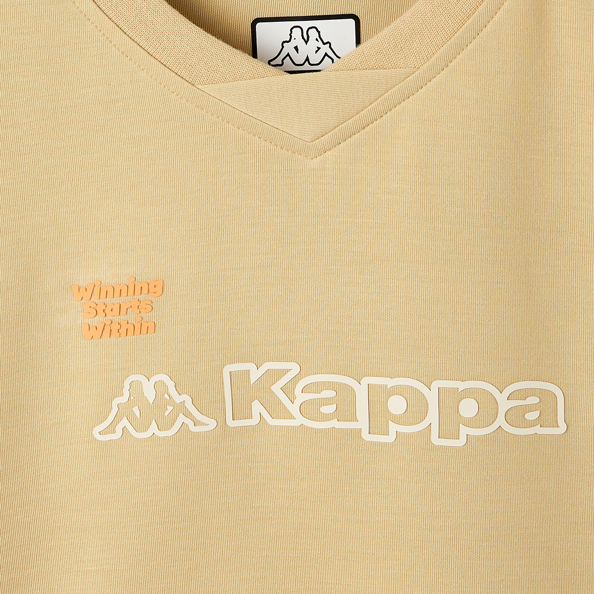 Kappa V-neck Short Sleeves T-shirt with Logo Print-boys-clothing-tshirtsandpolos-image-4