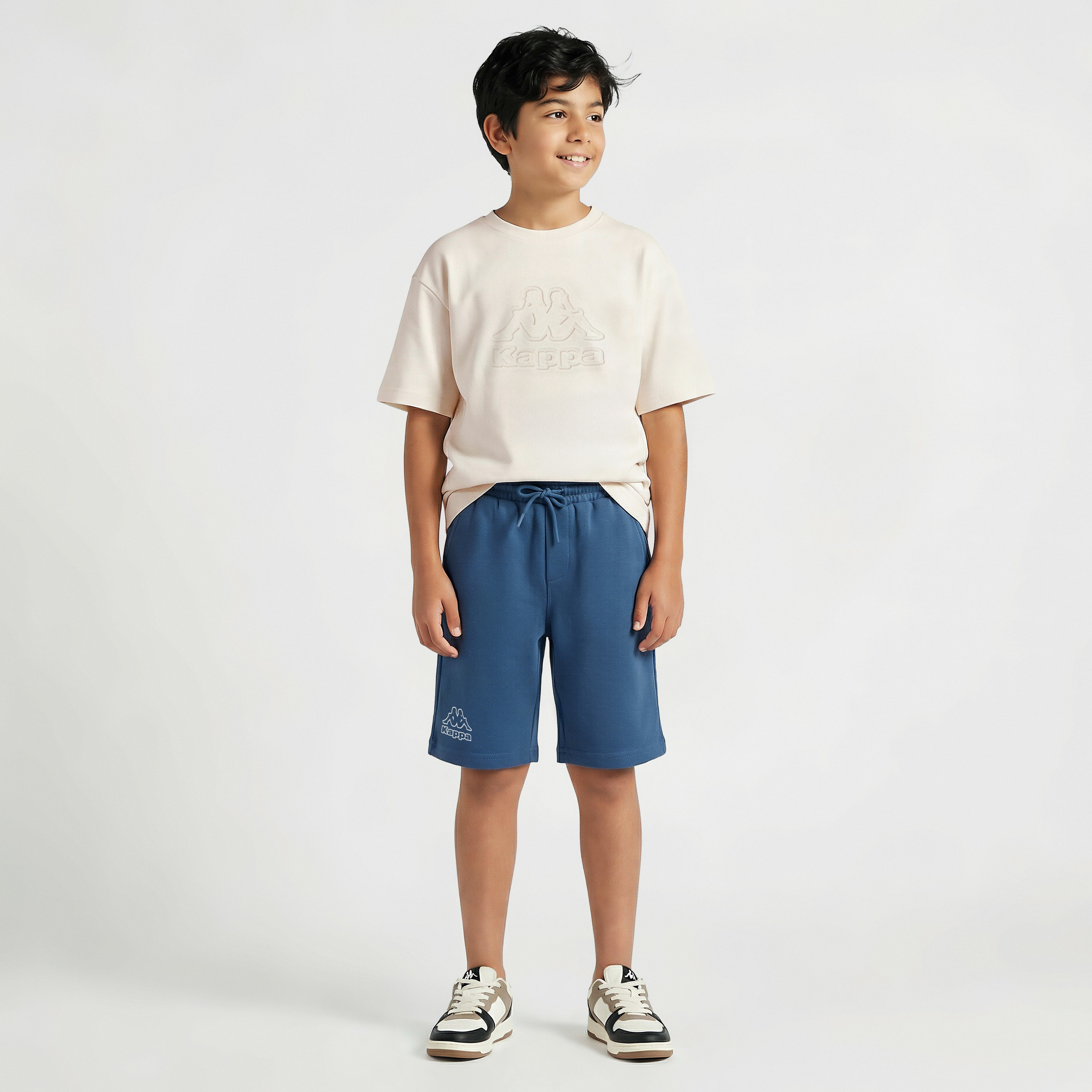 شورت برباط على الخصر وجيوب من كابا-sports-boys-clothing-bottoms-shorts-image-1