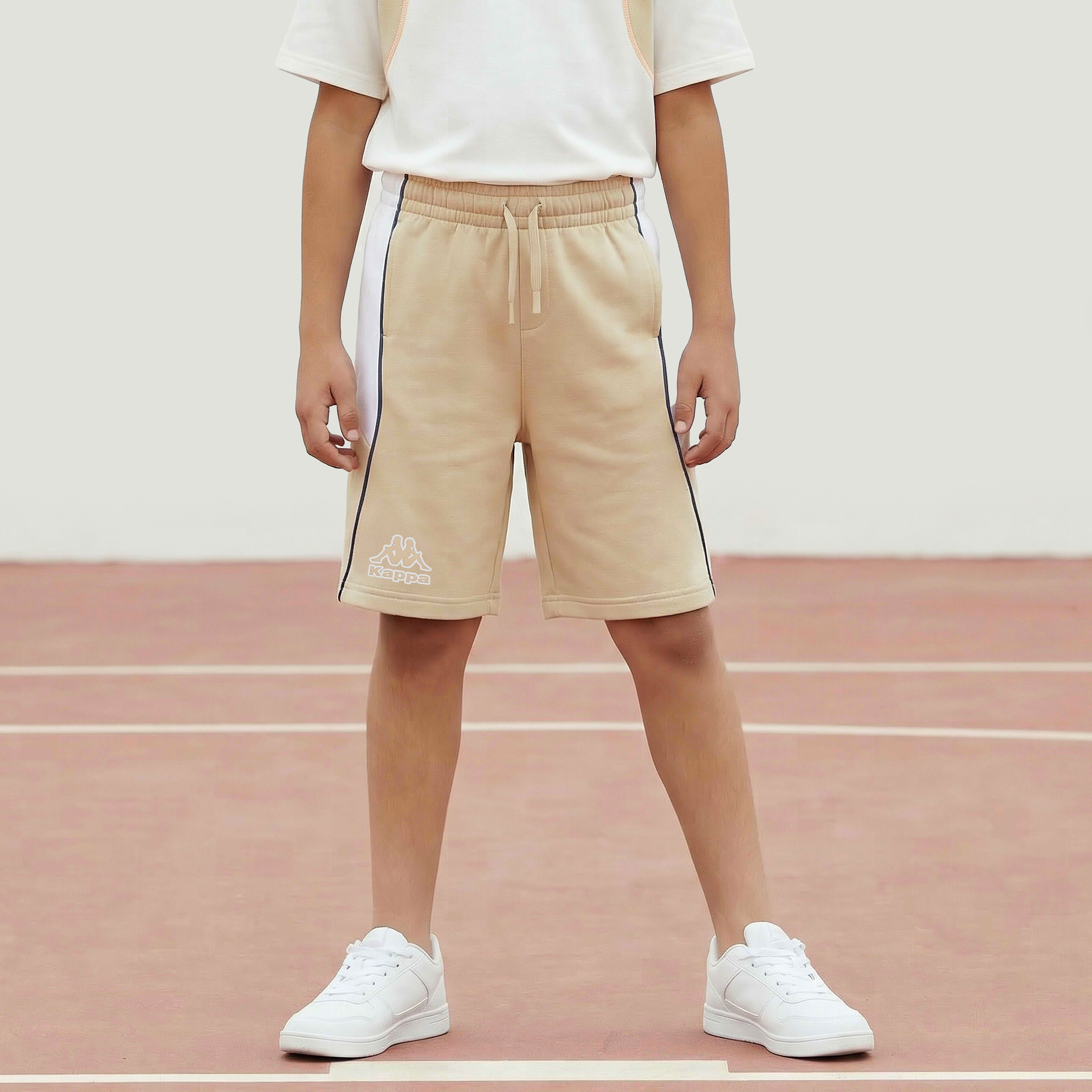 شورت طول الركبة برباط خصر وألواح من كابا-boys-clothing-bottoms-shorts-image-6