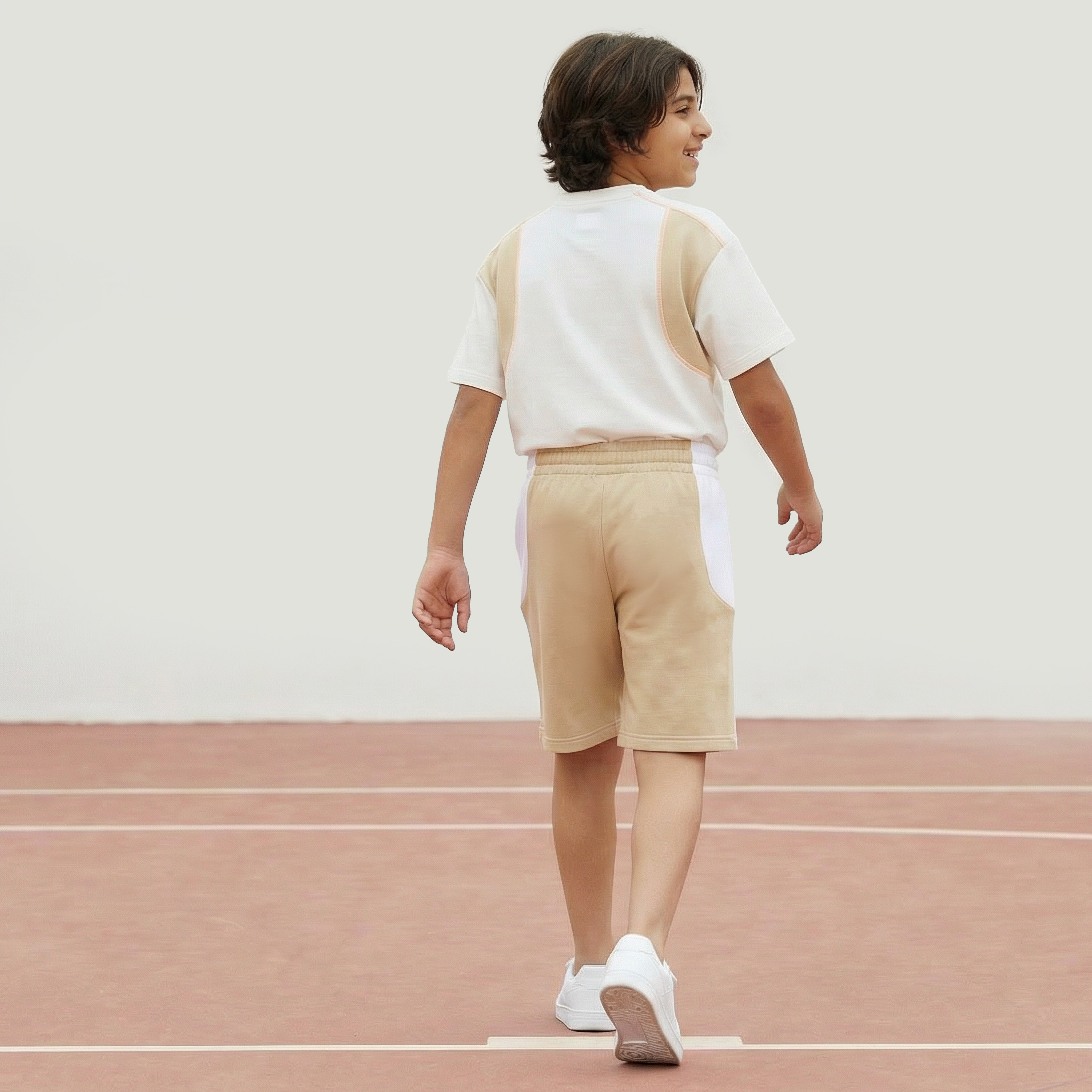 شورت طول الركبة برباط خصر وألواح من كابا-boys-clothing-bottoms-shorts-image-4