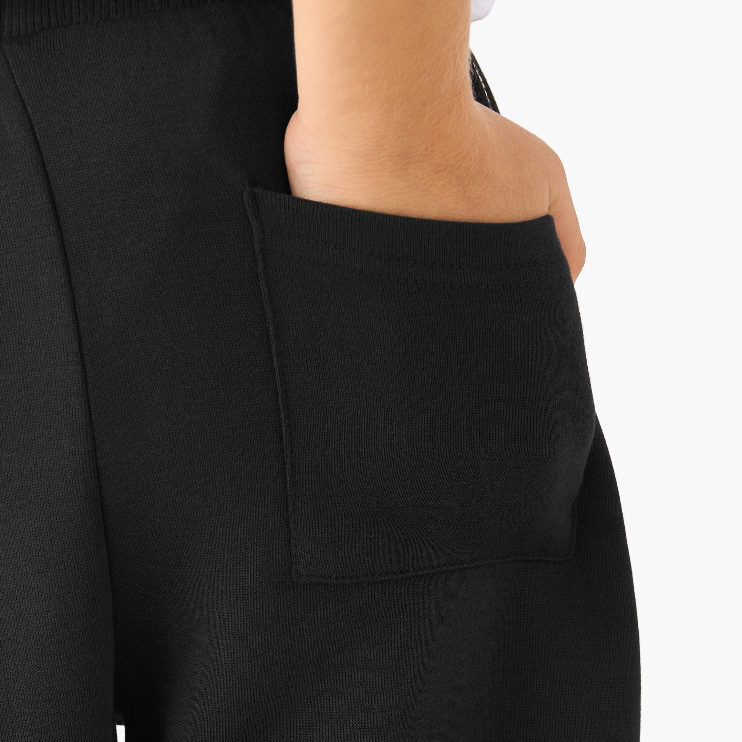 بنطلون رياضي برباط خصر وتصميم شعار من كابا-boys-clothing-bottoms-joggersandtrackpants-image-6