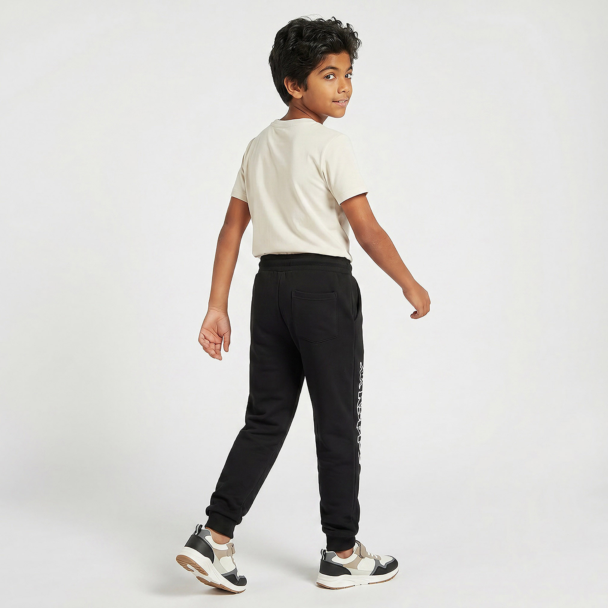 Kappa Drawstring Waist Joggers with Pockets-boys-clothing-bottoms-joggersandtrackpants-image-3