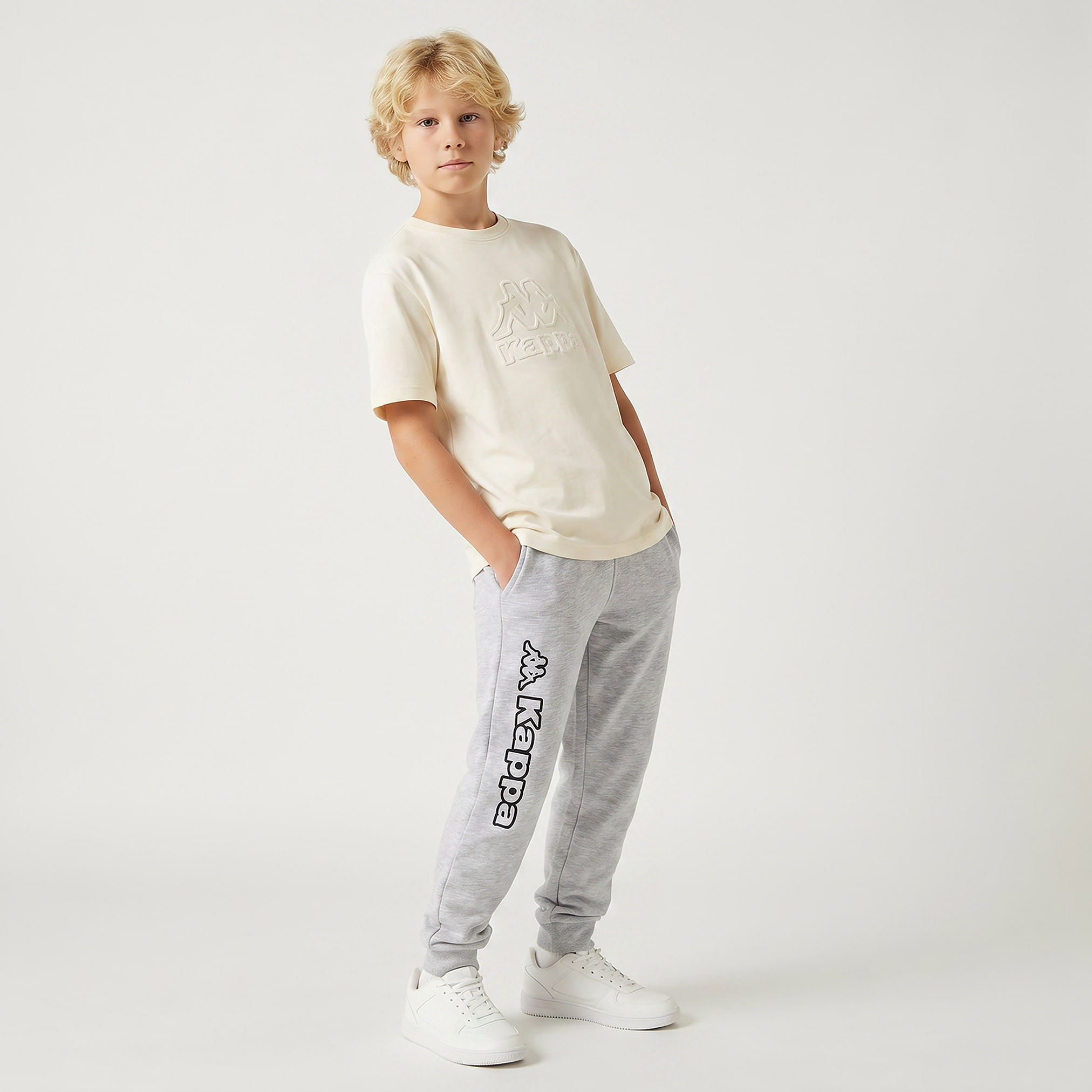 بنطلون رياضي بخصر مطاطي برباط وجيوب من كابا-boys-clothing-bottoms-joggersandtrackpants-image-3