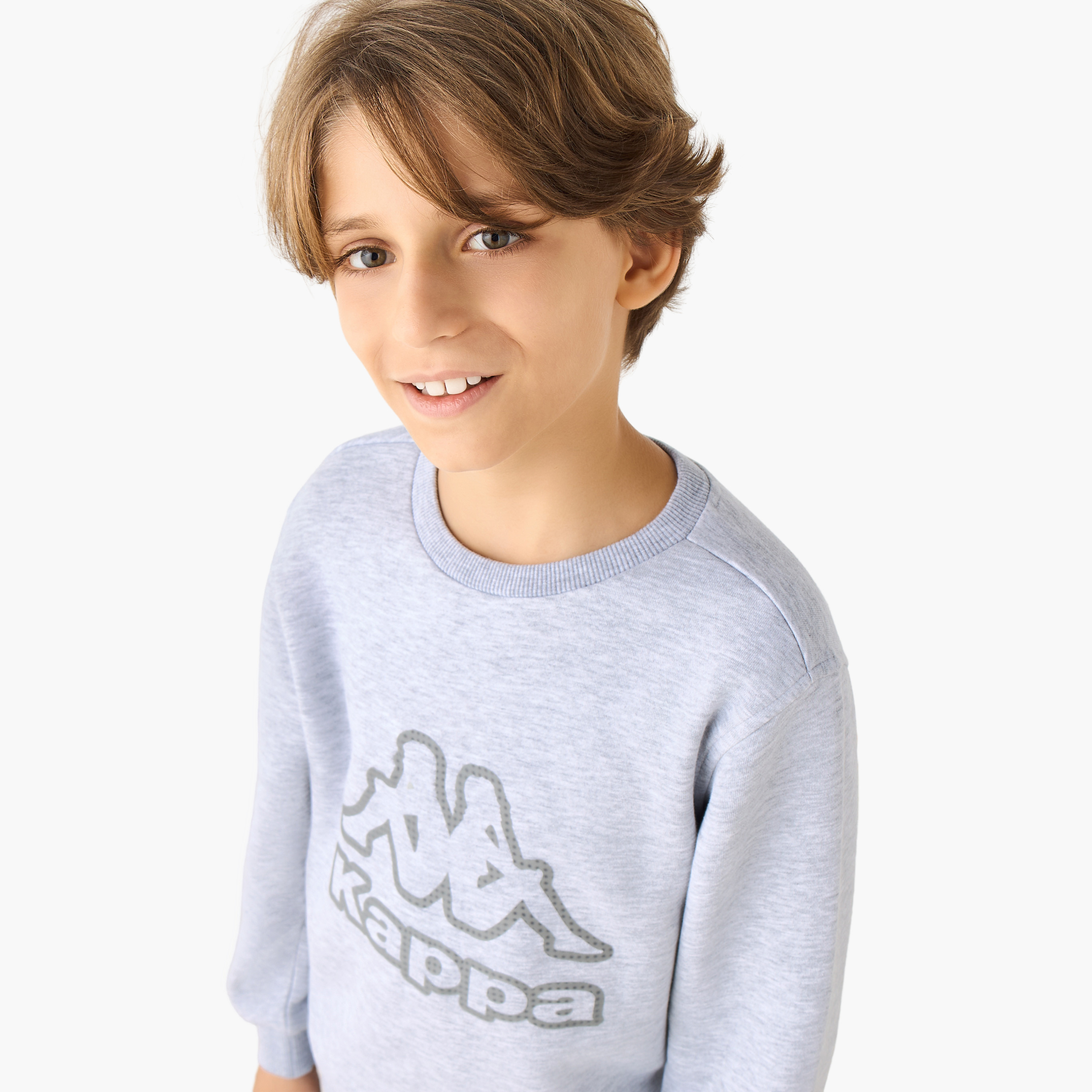 سويت شيرت بأكمام طويلة وطبعات شعار من كابا-boys-clothing-sweatshirts-image-2