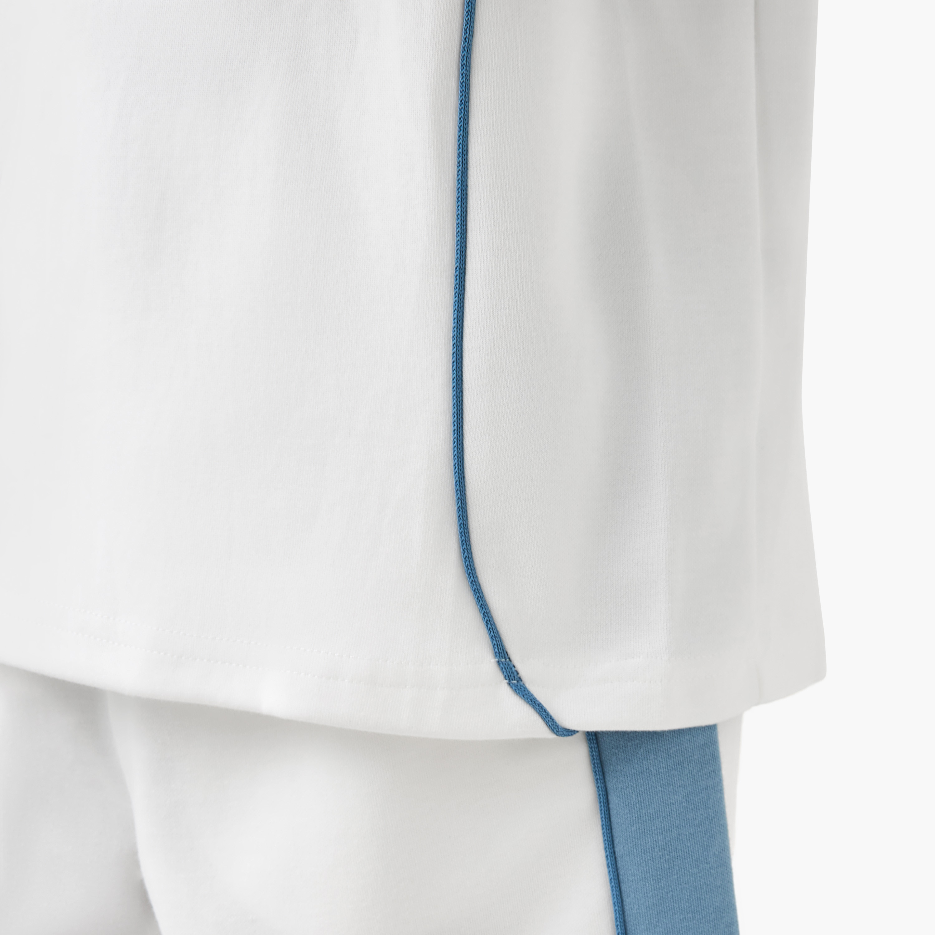 Kappa Crew Neck Short Sleeves T-shirt and Shorts Set with Colourblock Design-boys-clothing-setsandcoords-image-7