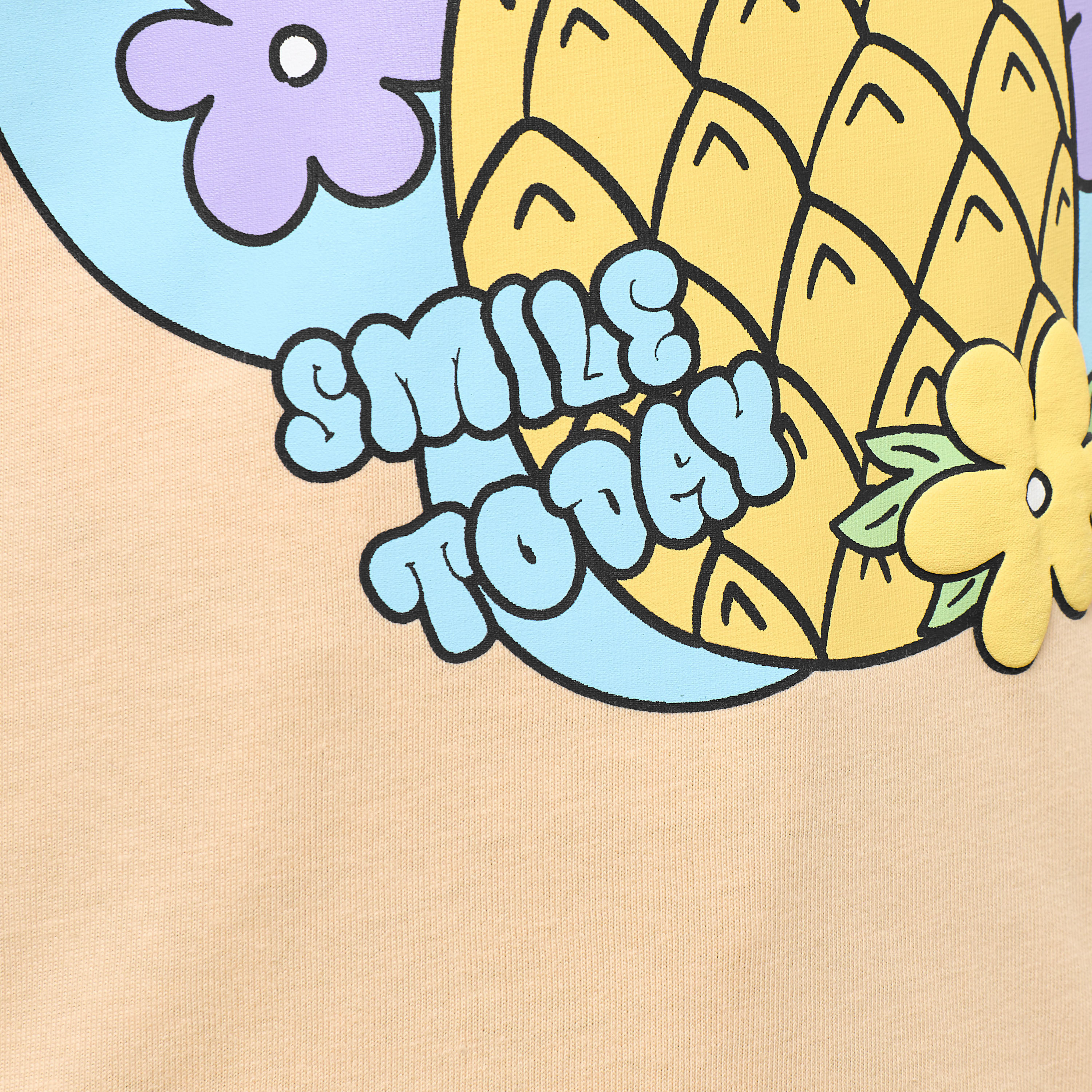 Juniors Crew Neck Short Sleeves T-shirt with Graphic Print-girls-clothing-tshirts-image-5
