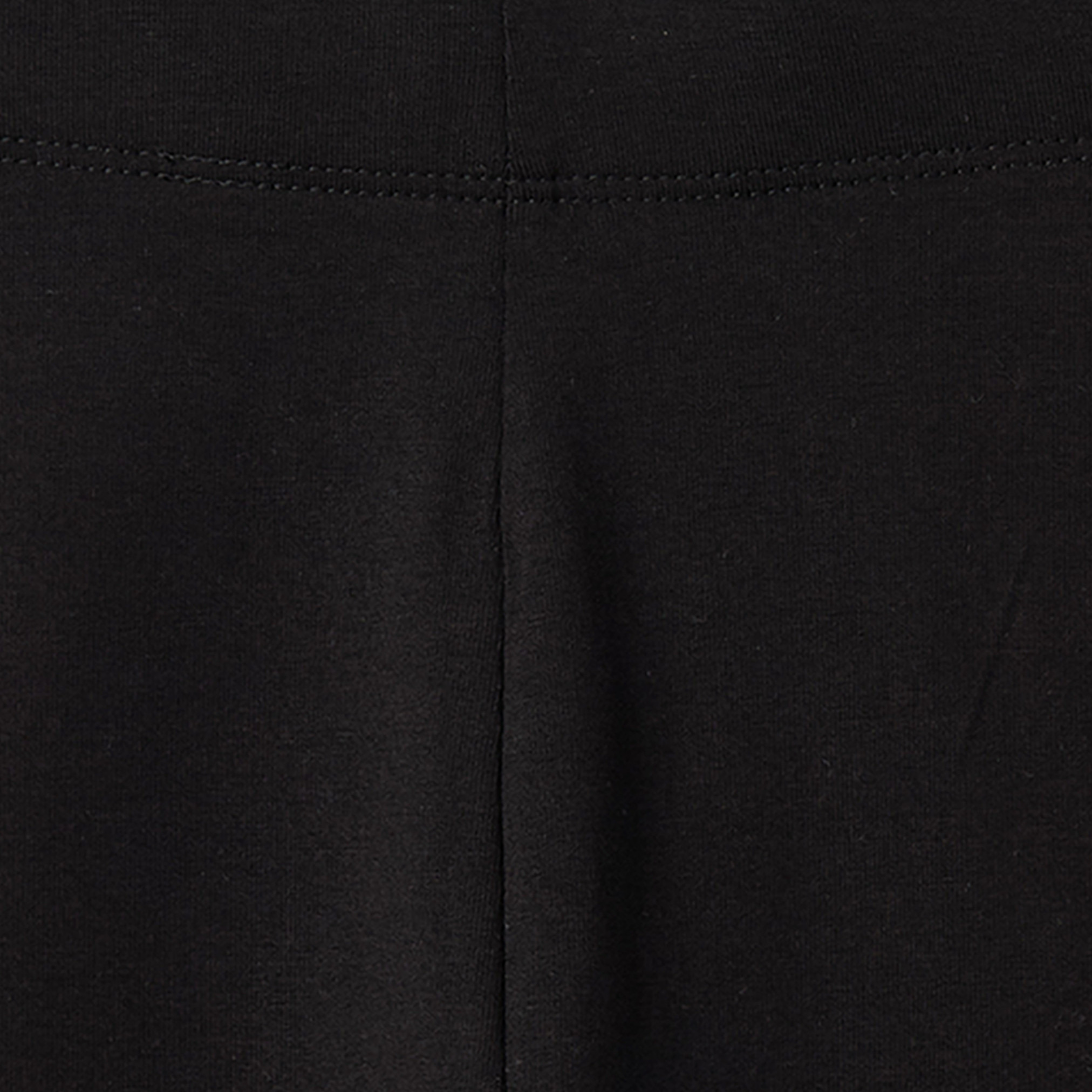 Juniors Above Knee Elasticated Waist Shorts with Stripes-girls-clothing-bottoms-shorts-image-4