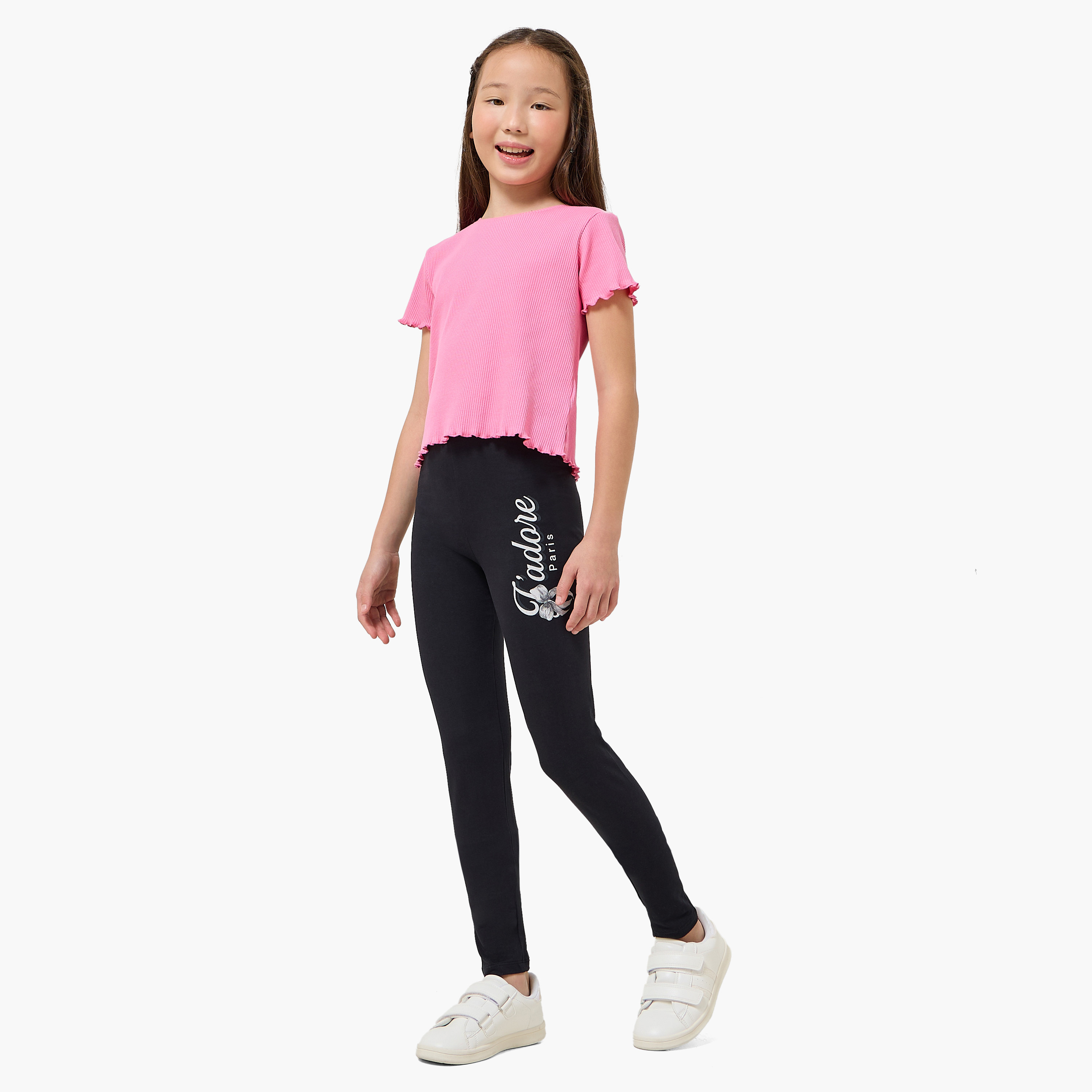 Juniors Leggings with Print-girls-clothing-bottoms-leggings-image-2