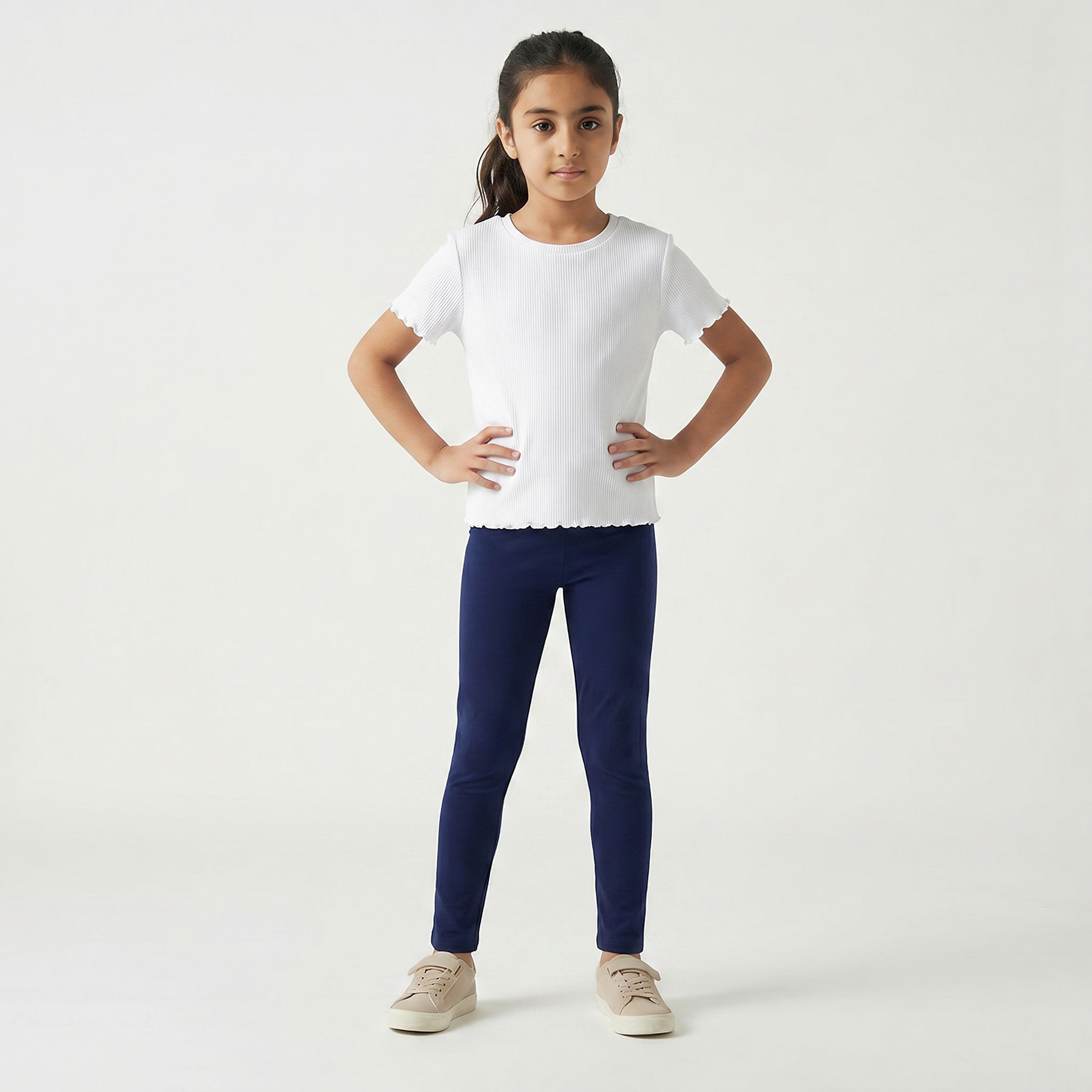 طقم بنطلون ليقنزبخصر مطاطي 3 قطع من جونيورز-girls-clothing-bottoms-leggings-image-8