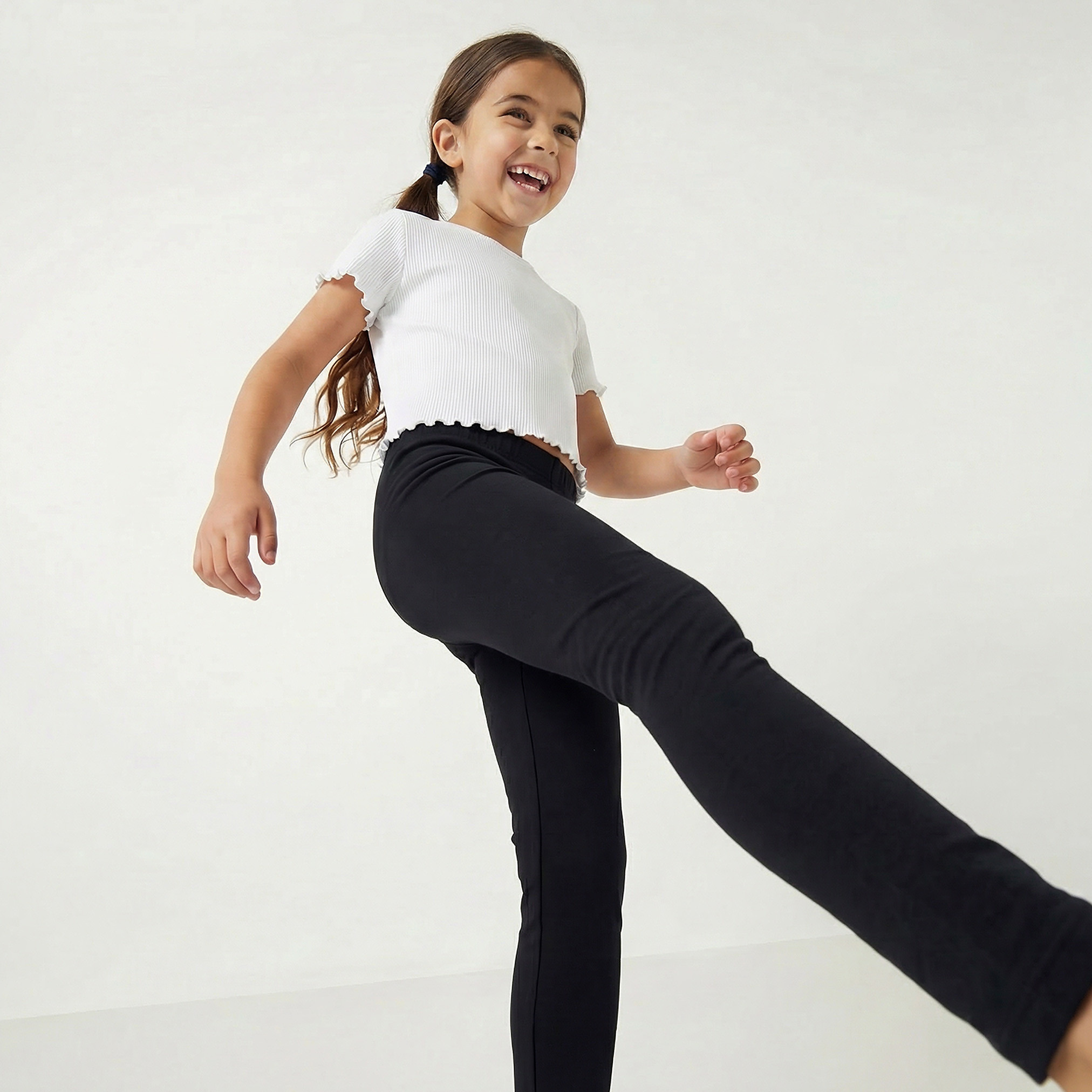طقم بنطلون ليقنز مضلع من 3 قطع من جونيورز-girls-clothing-bottoms-leggings-image-6