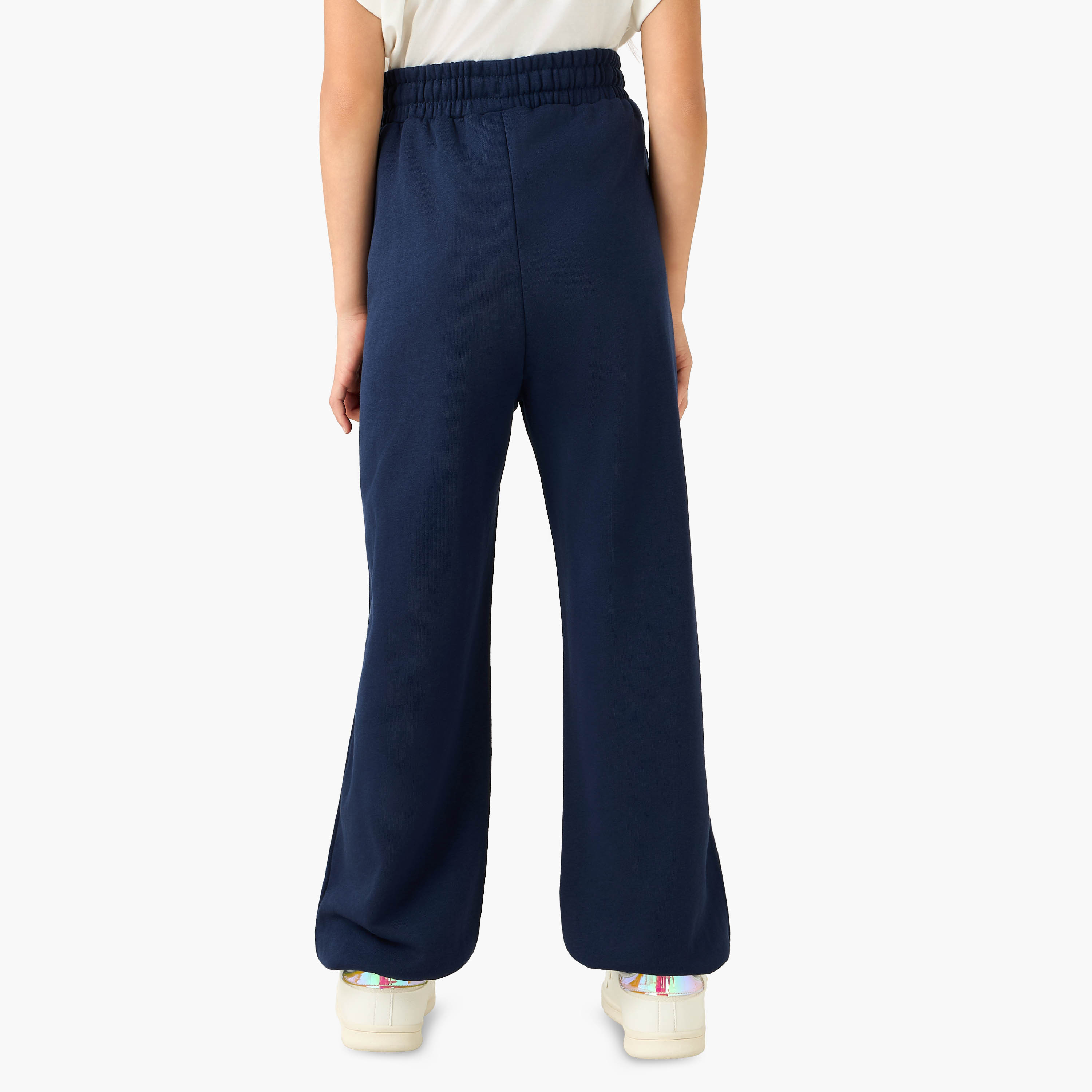 Juniors Drawstring Waist Track Pants with Pockets-girls-clothing-bottoms-joggersandtrackpants-image-3