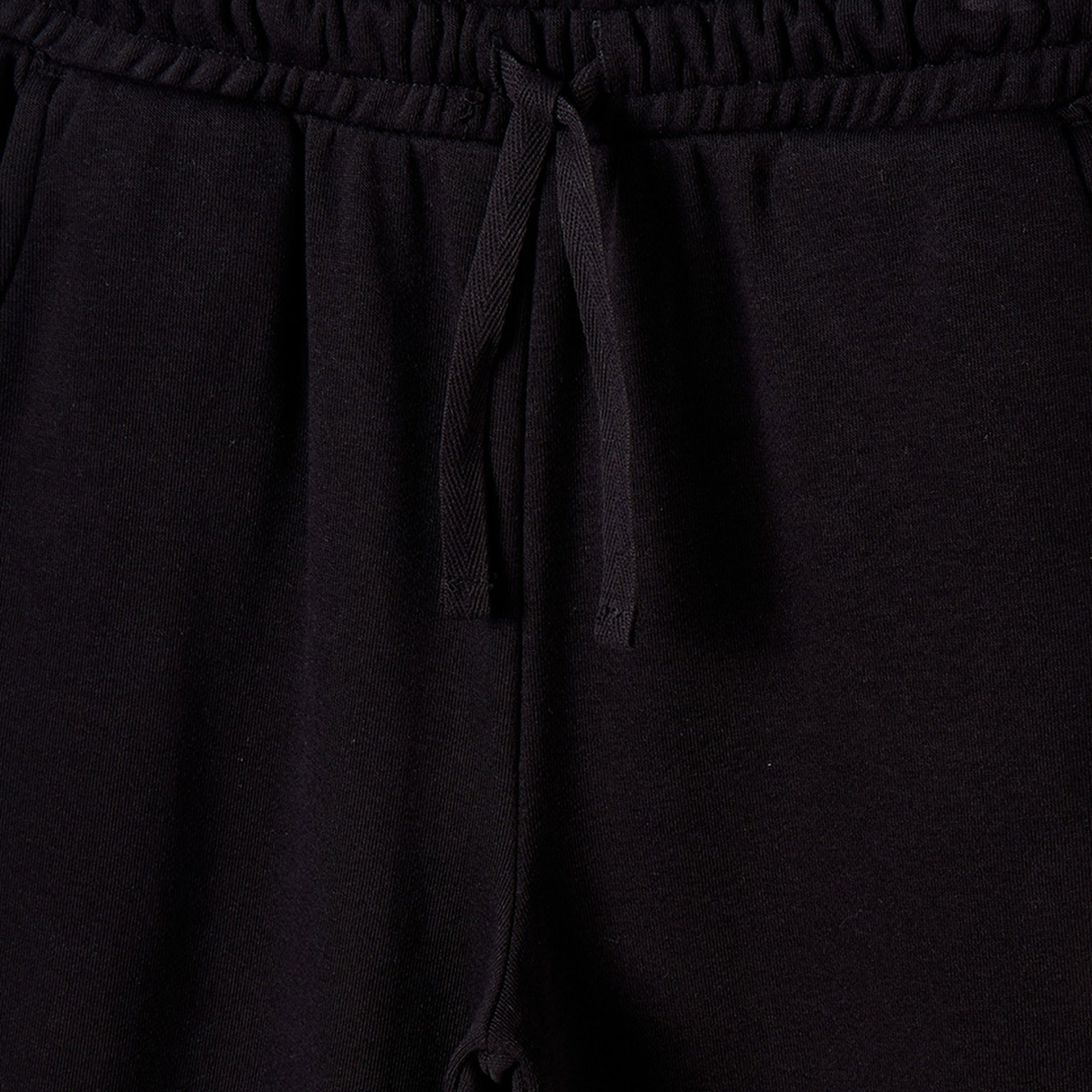 Pack of 2 Juniors Elasticated Drawstring Waist Joggers with Pockets-girls-clothing-bottoms-joggersandtrackpants-image-4