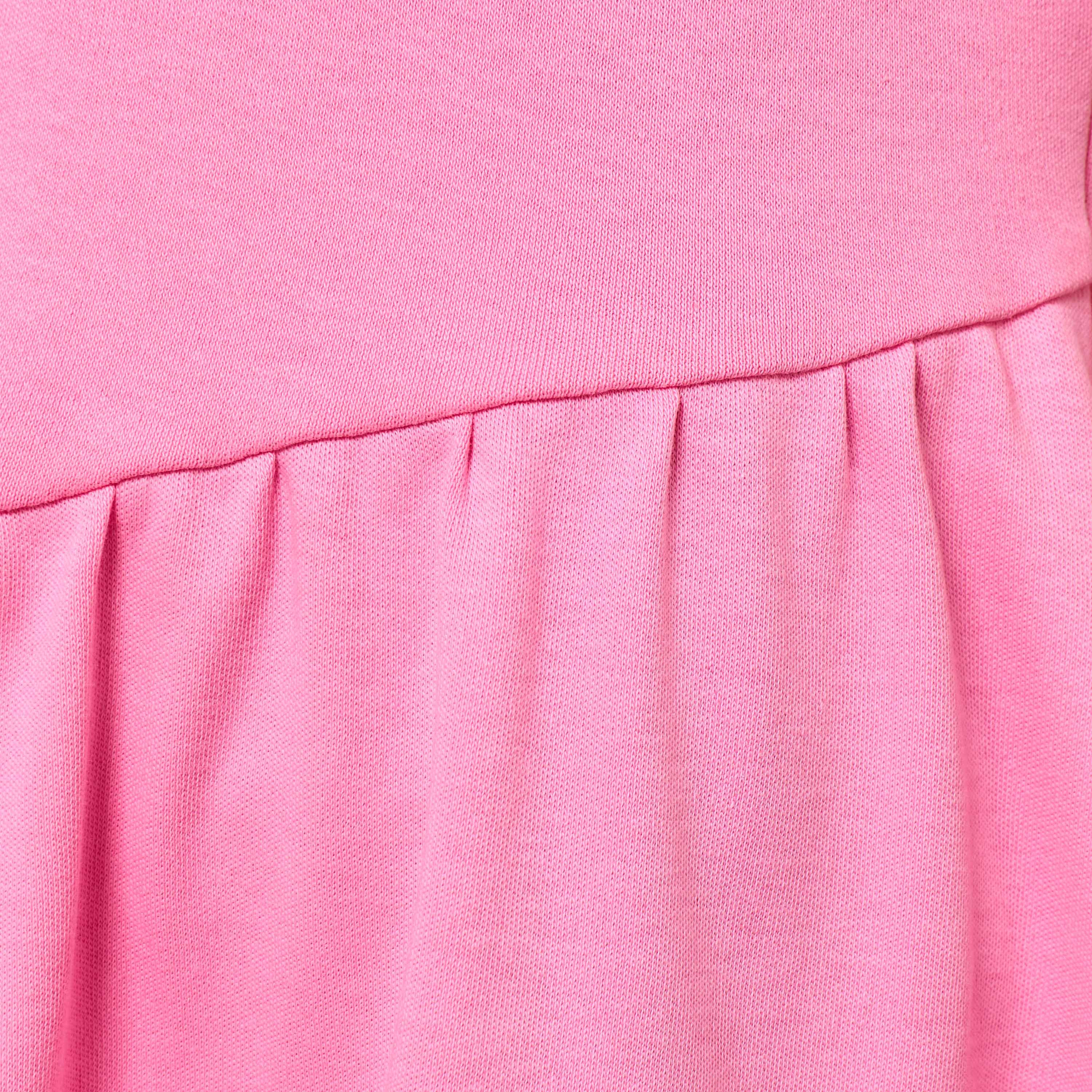 Juniors Peter Pan Collar Short Sleeves Knee Length A-line Dress with Print-girls-clothing-dressesandjumpsuits-image-6