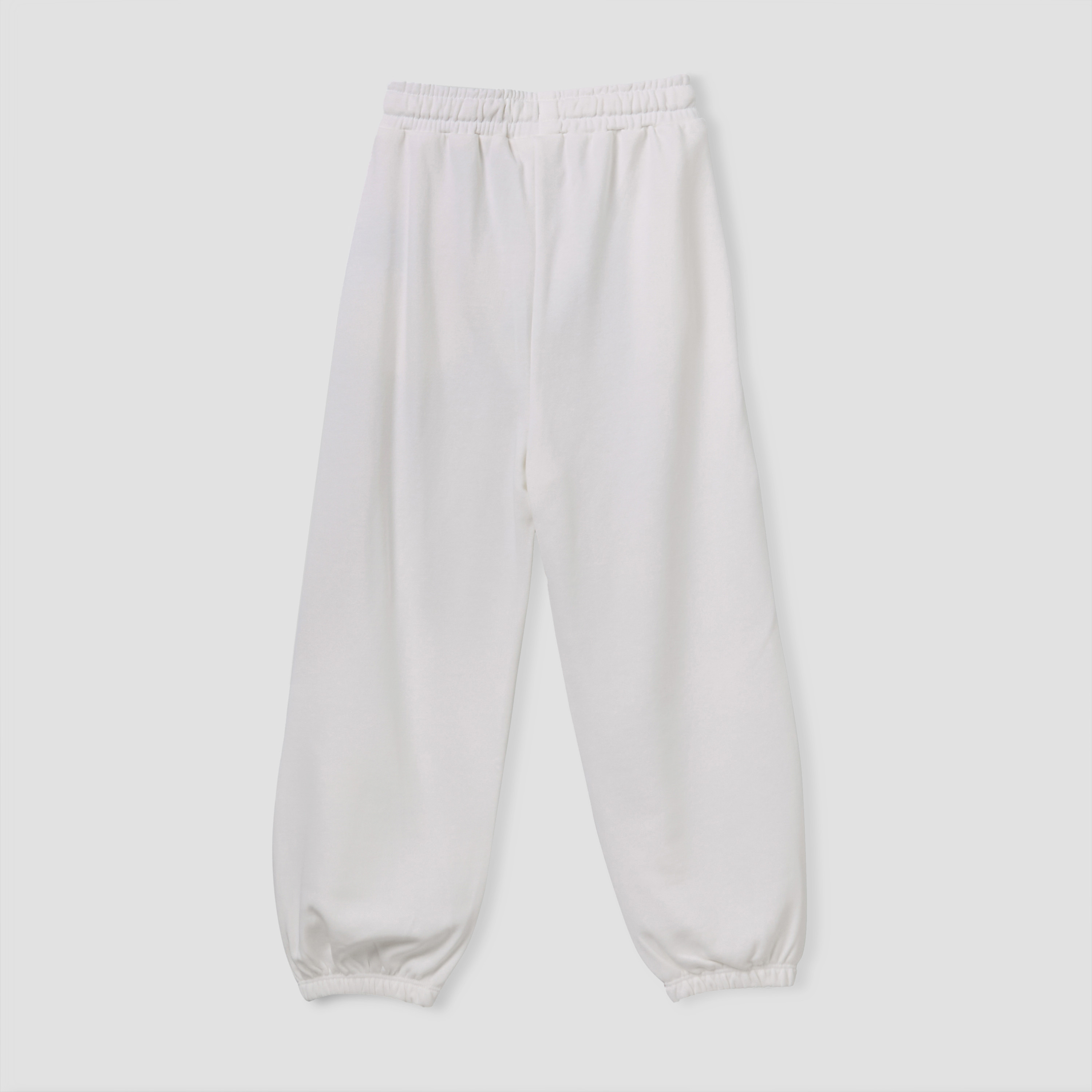 Juniors Elasticated Drawstring Waist Joggers with Kuwait National Day Print-girls-clothing-schoolwear-bottoms-joggers-image-2