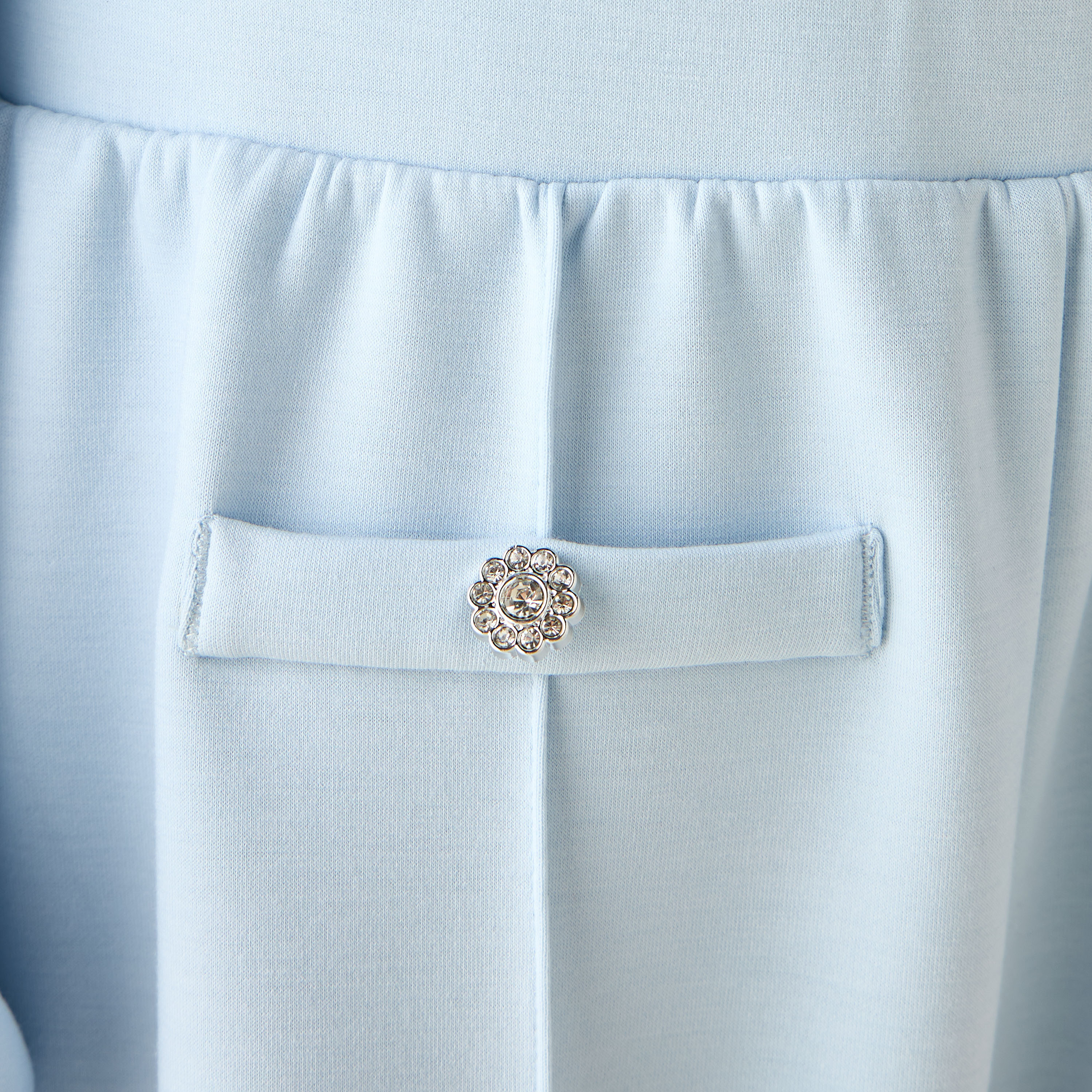 Juniors Collared Long Sleeves Sweatshirt and Wide Leg Pants-girls-clothing-setsandcoords-image-7