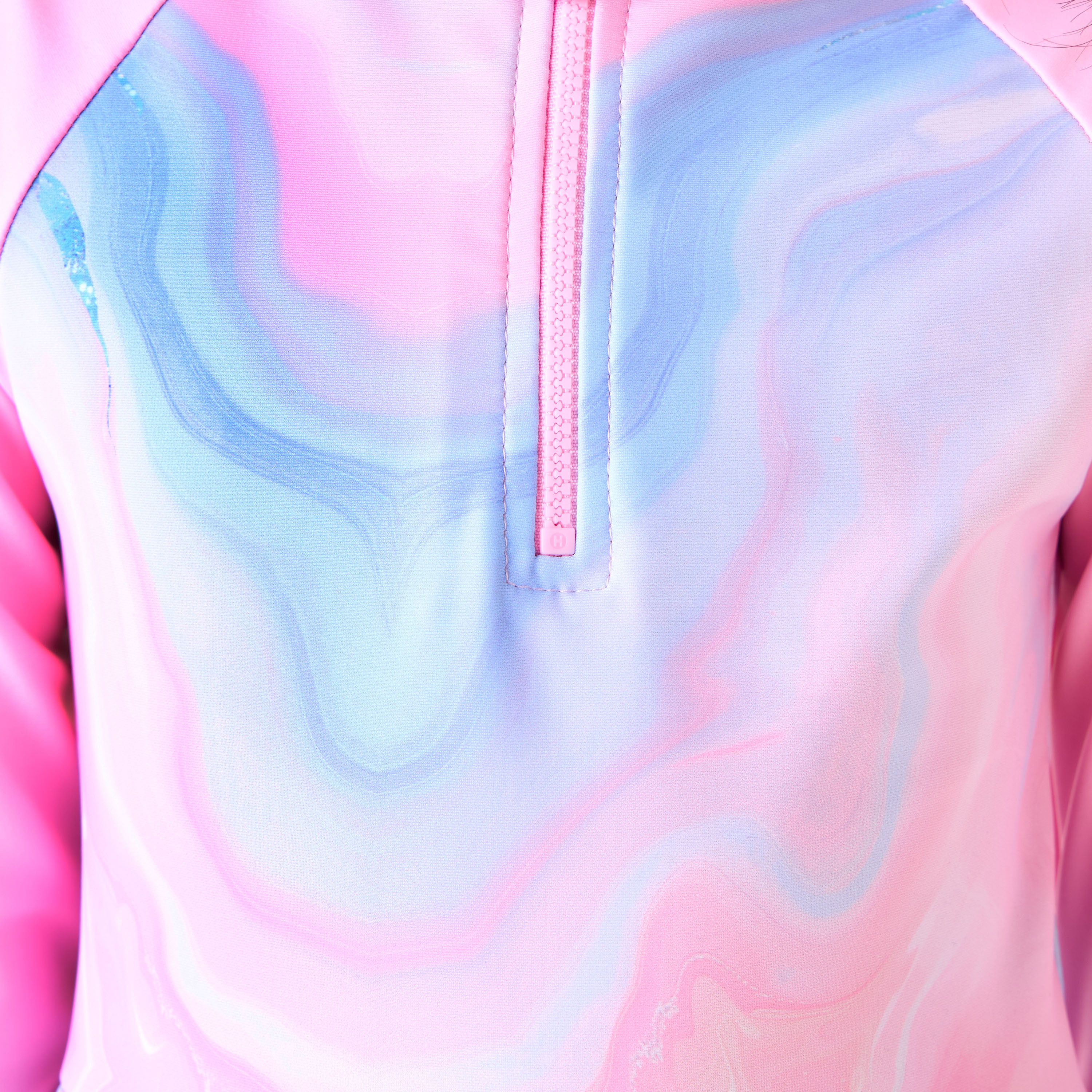 طقم بوركيني بقبعة للبنات من جونيورز-girls-clothing-sportswear-swimwear-image-1